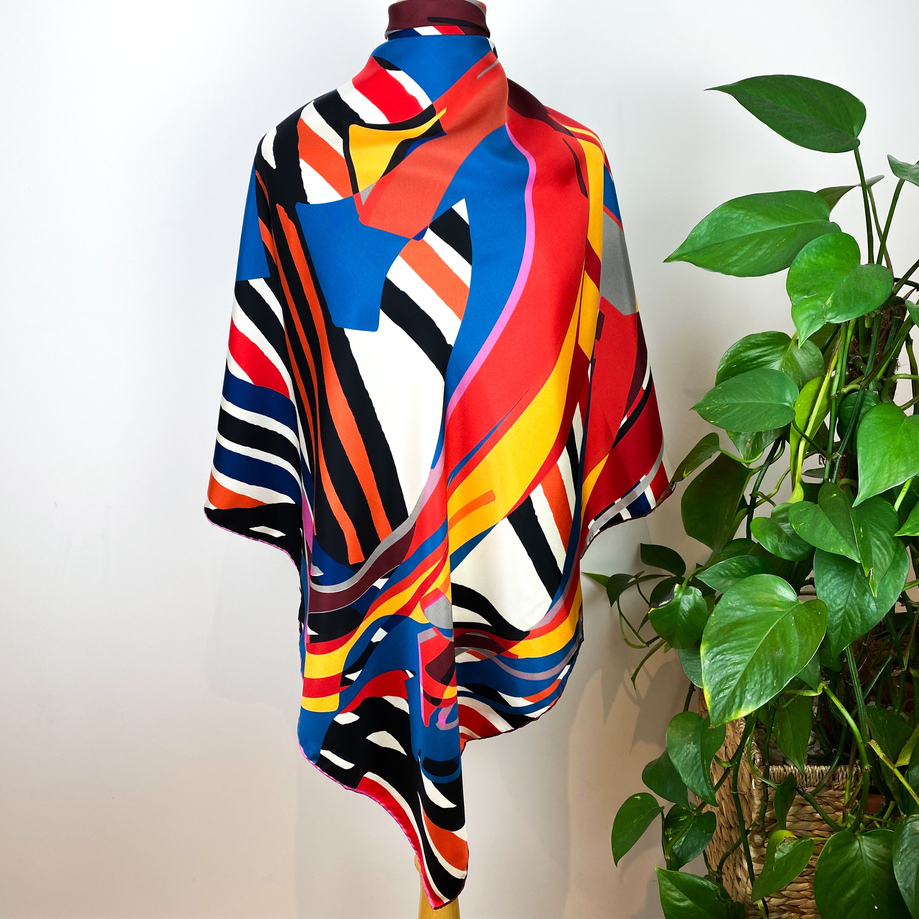 Carolina Herrera Designer Silk Scarf
