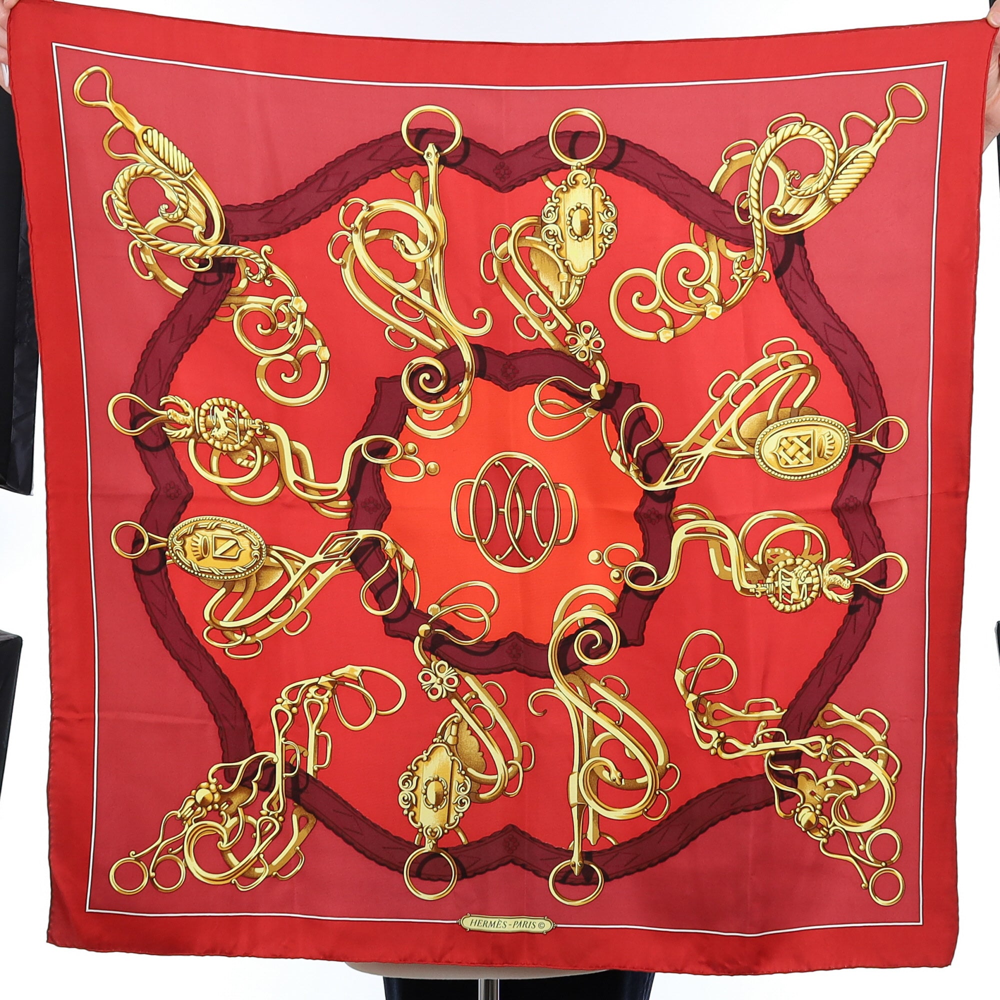 Hermès Lift Profilé Hermès Silk Scarf Quite Rare