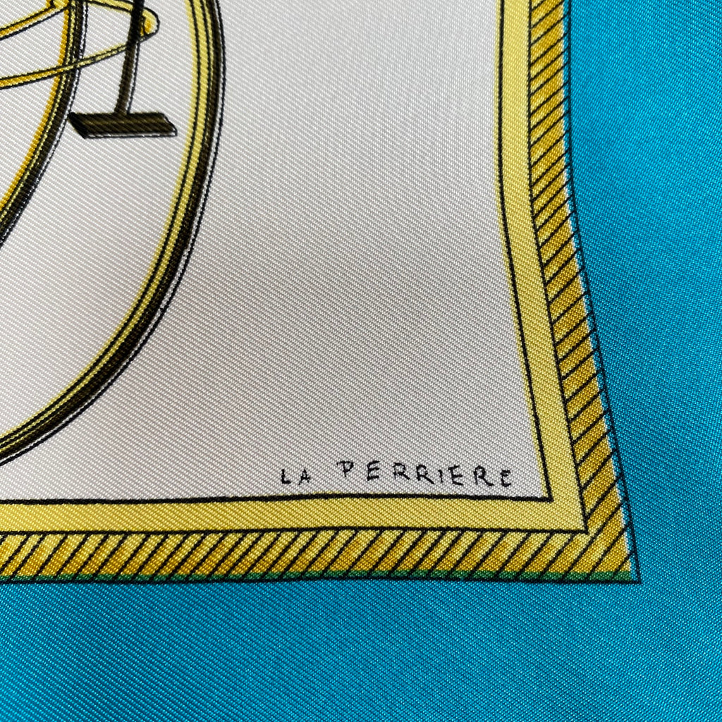 Hermès Les Voitures a Transformation Silk Scarf
