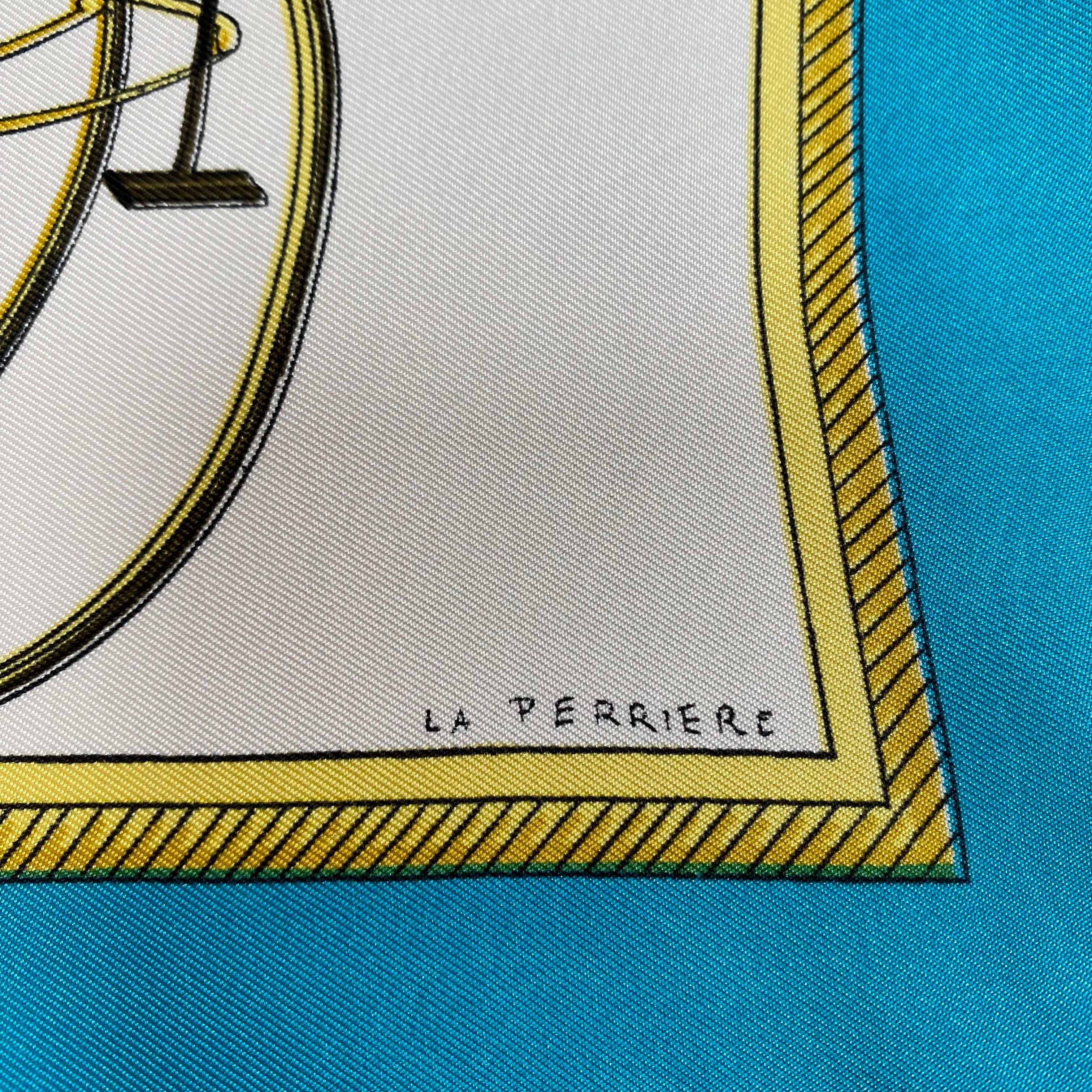 Hermès Les Voitures a Transformation Silk Scarf