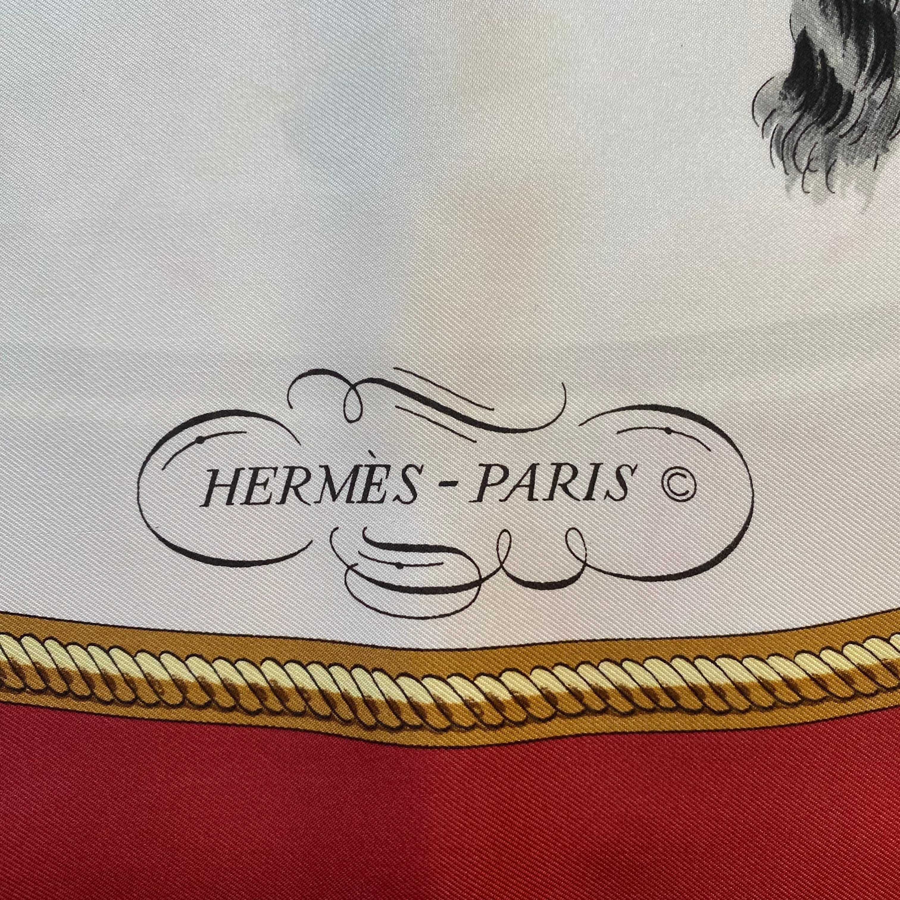 Hermès Reprise Silk Scarf