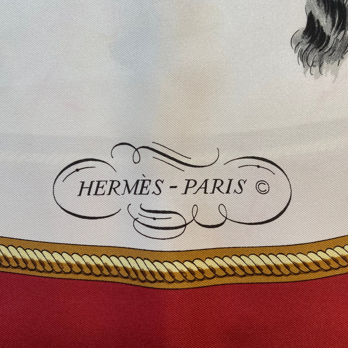 Hermès Reprise Silk Scarf