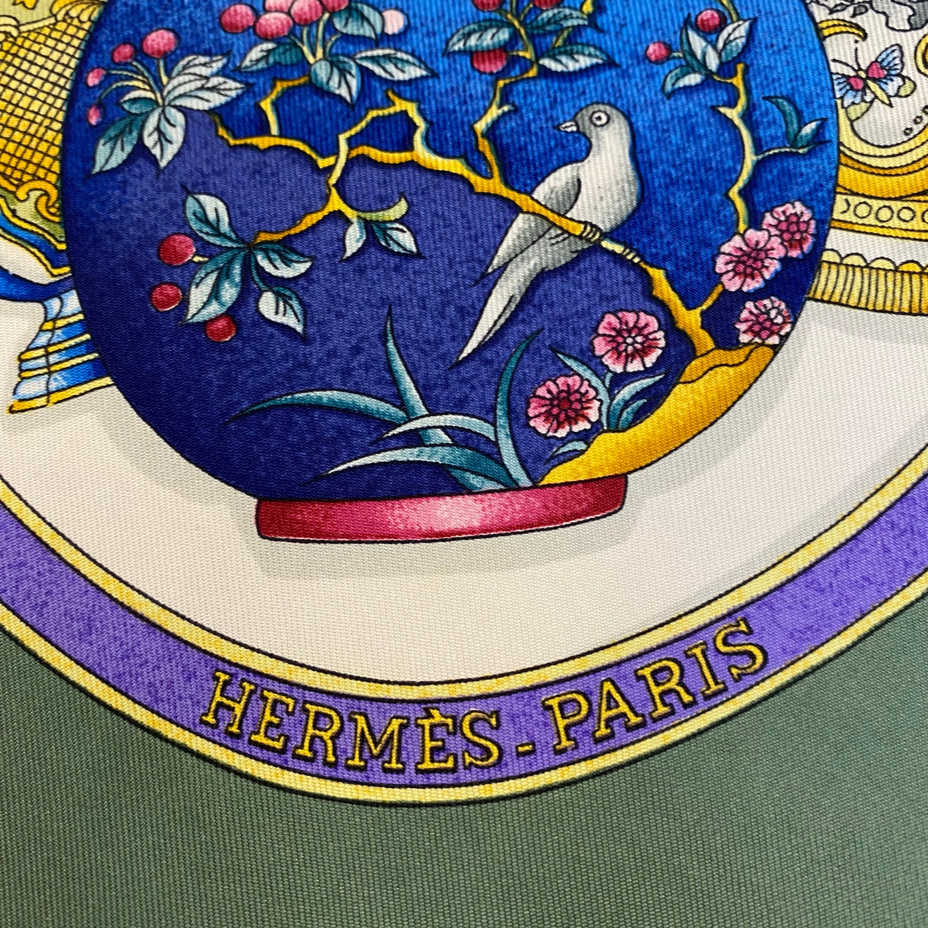 Hermès Qu’ Importe le Flacon Silk Scarf