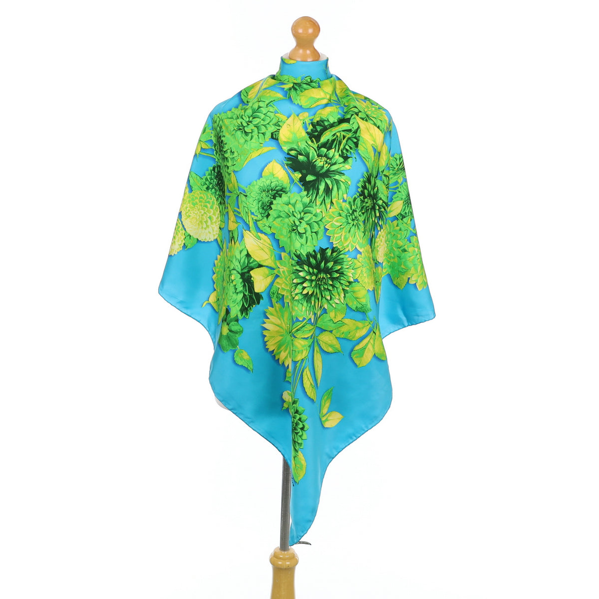 Stunning Mantero Floral Silk Scarf