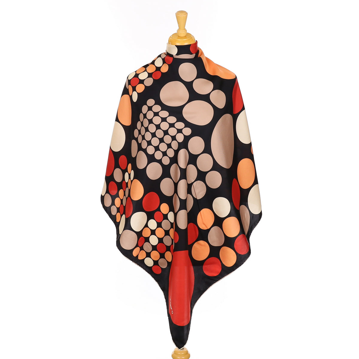 Ungaro Spotted Designer Vintage Silk Scarf