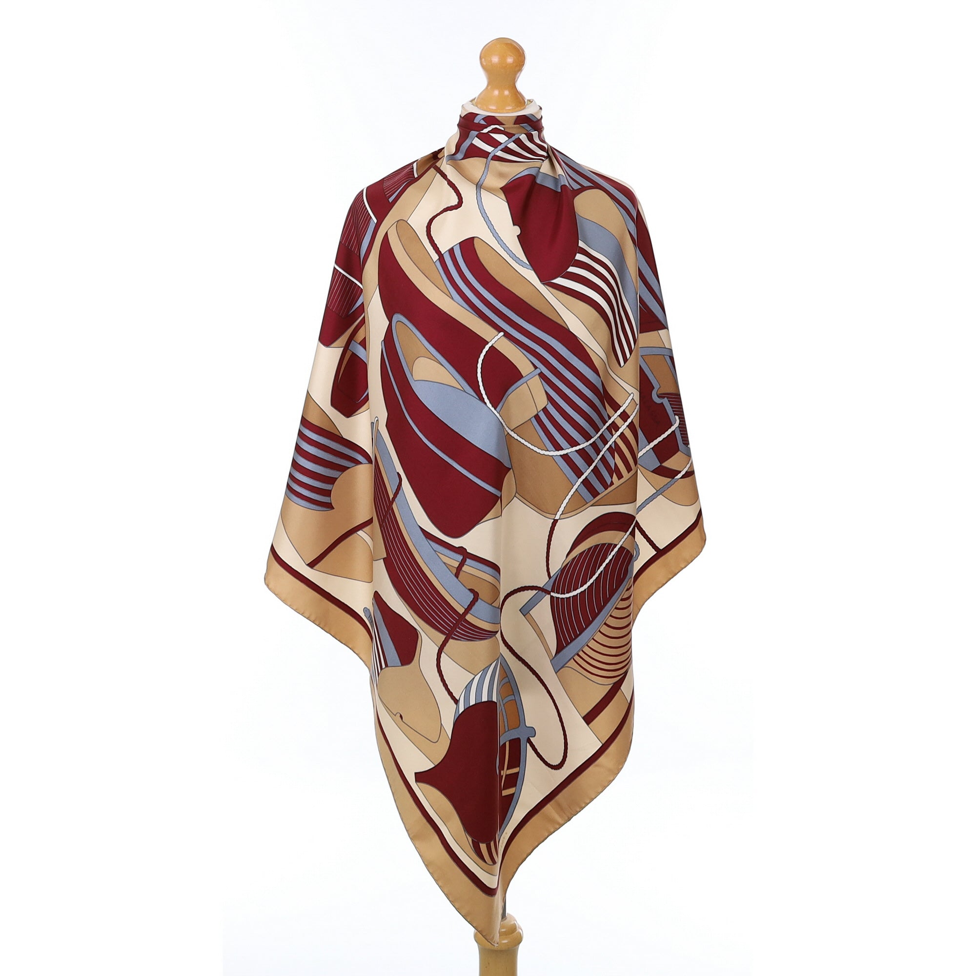 Pristine Hermès Thalassa Silk Scarf Quite Rare
