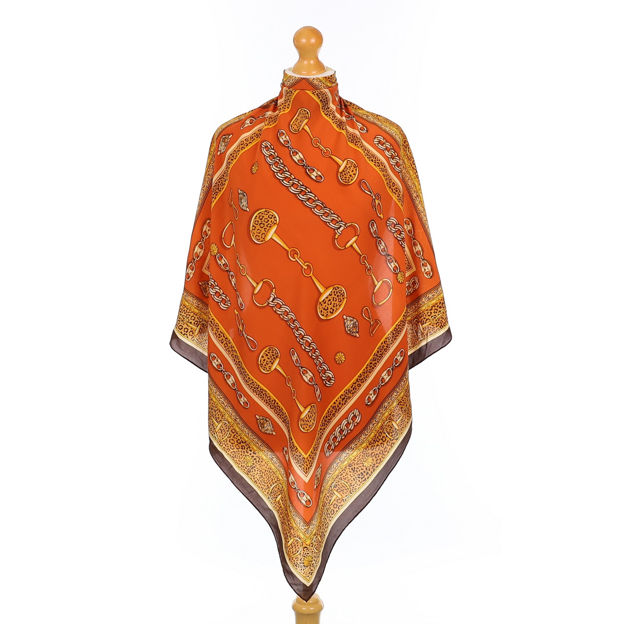 1970’s Codello Equestrian Vintage Silk Scarf