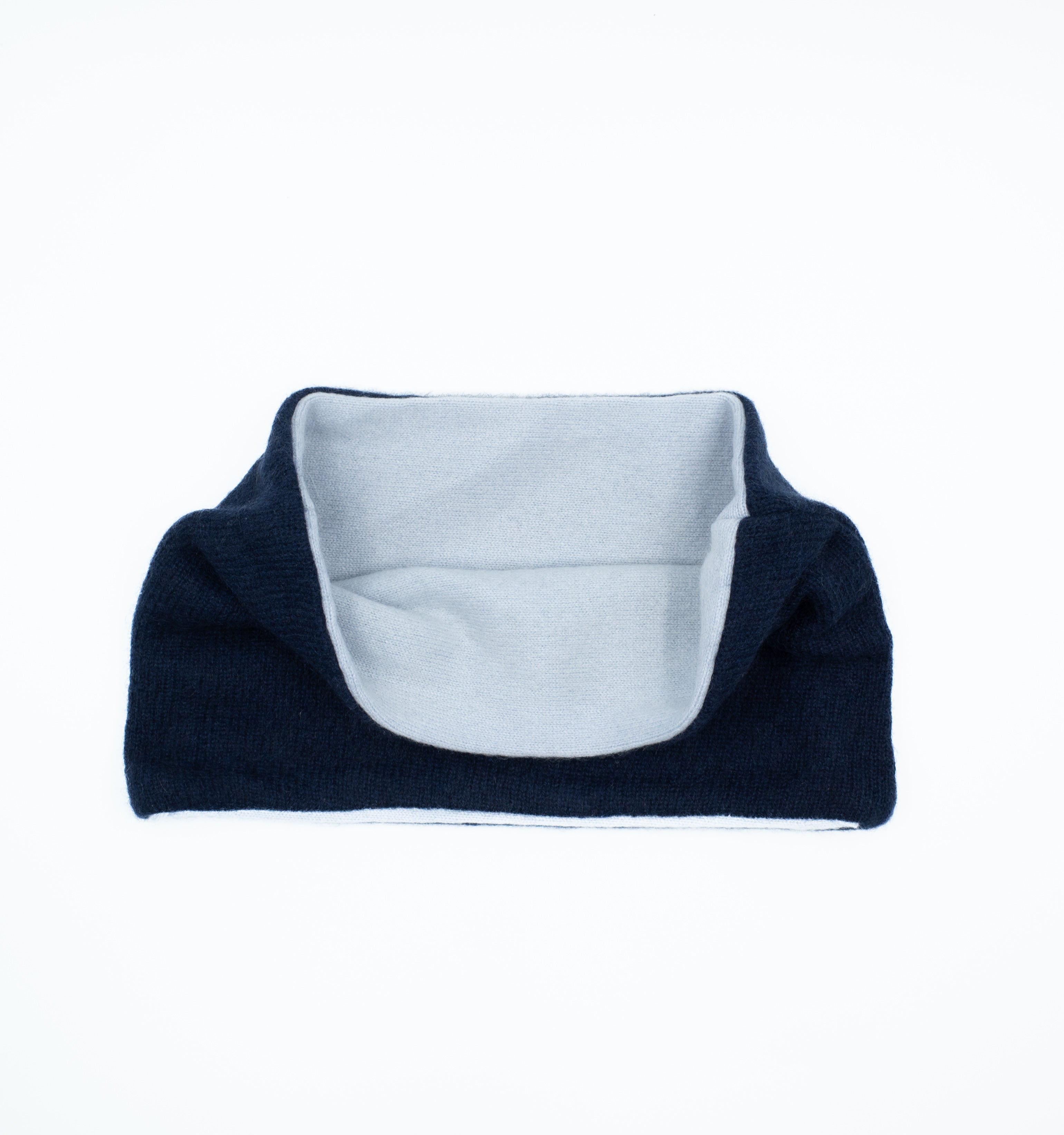 Men’s Navy and Sky Blue Neck Warmer