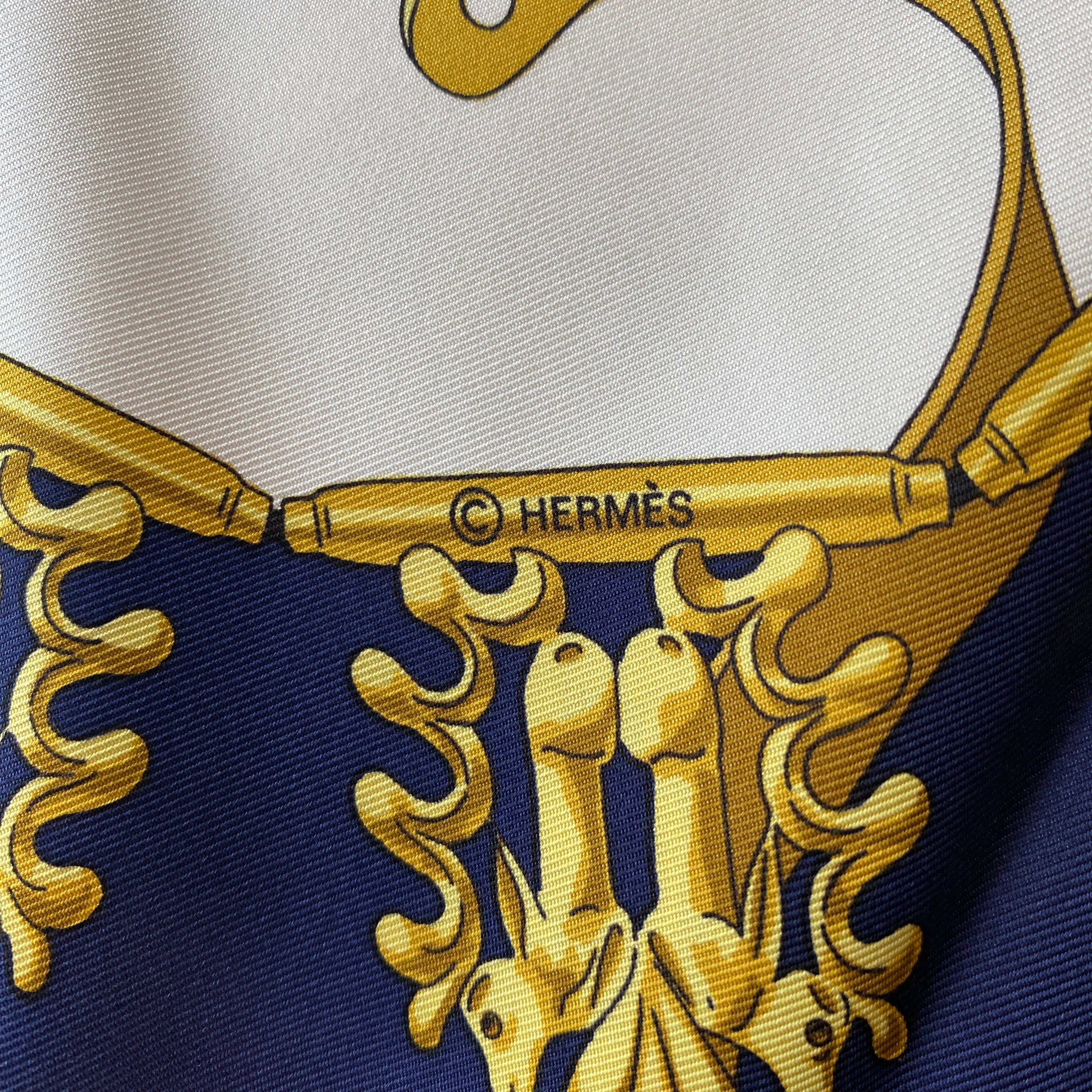 Les Cavaliers D’or Silk Scarf