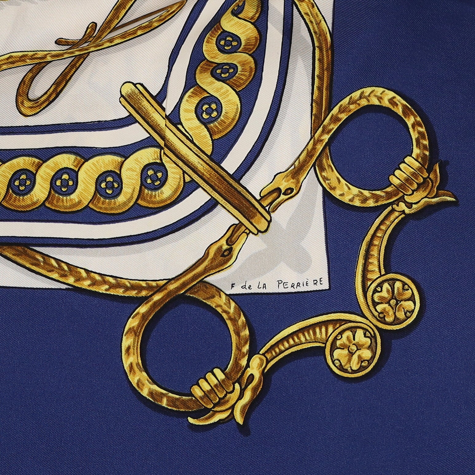Hermès Bride de Cour Silk Scarf
