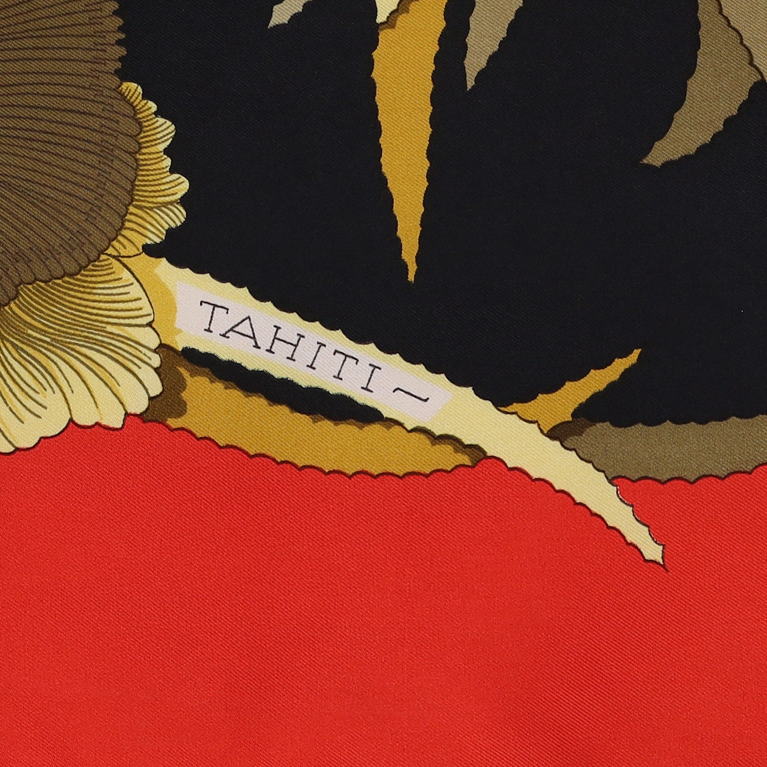 Hermès Tahiti Silk Scarf