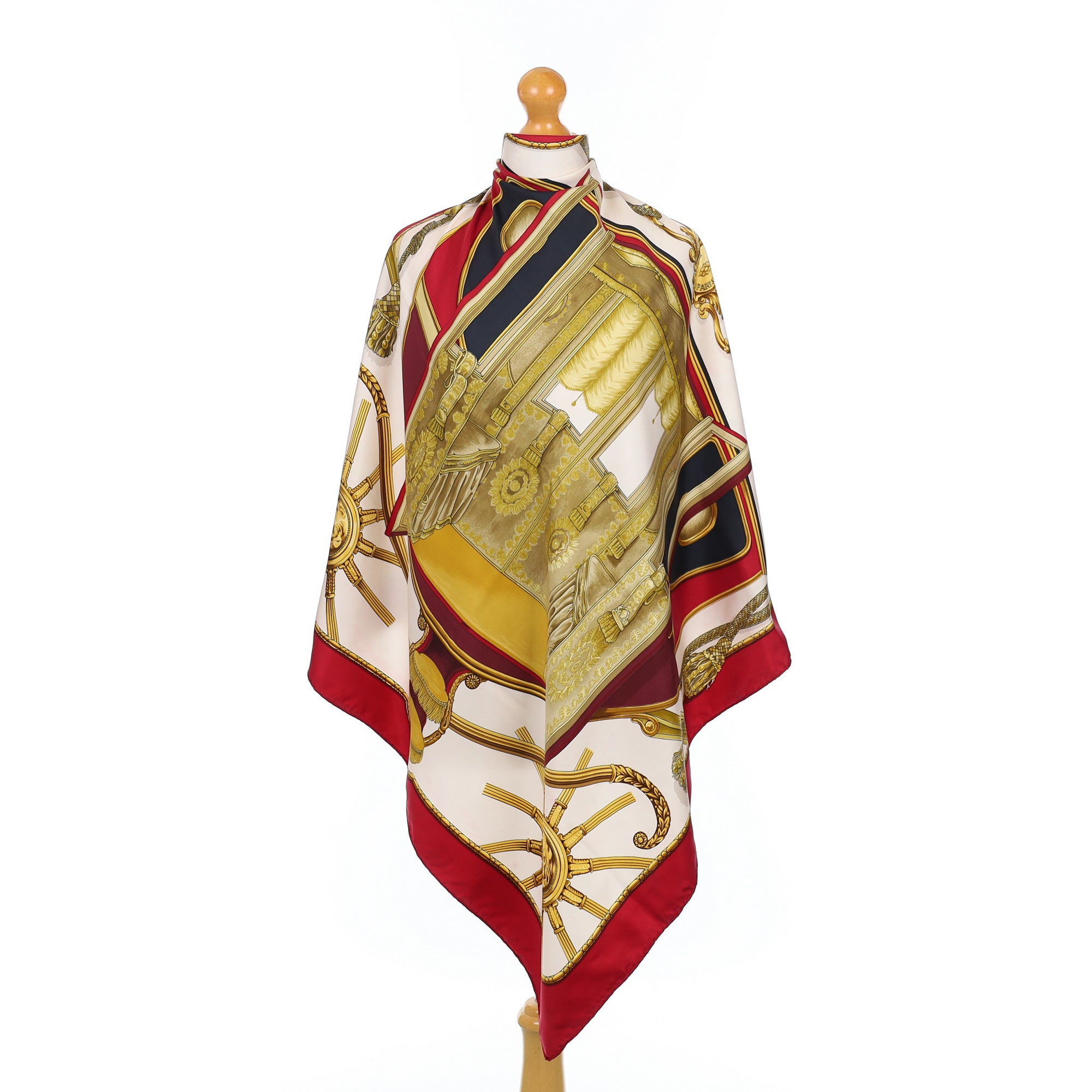 Hermès Coach Silk Scarf