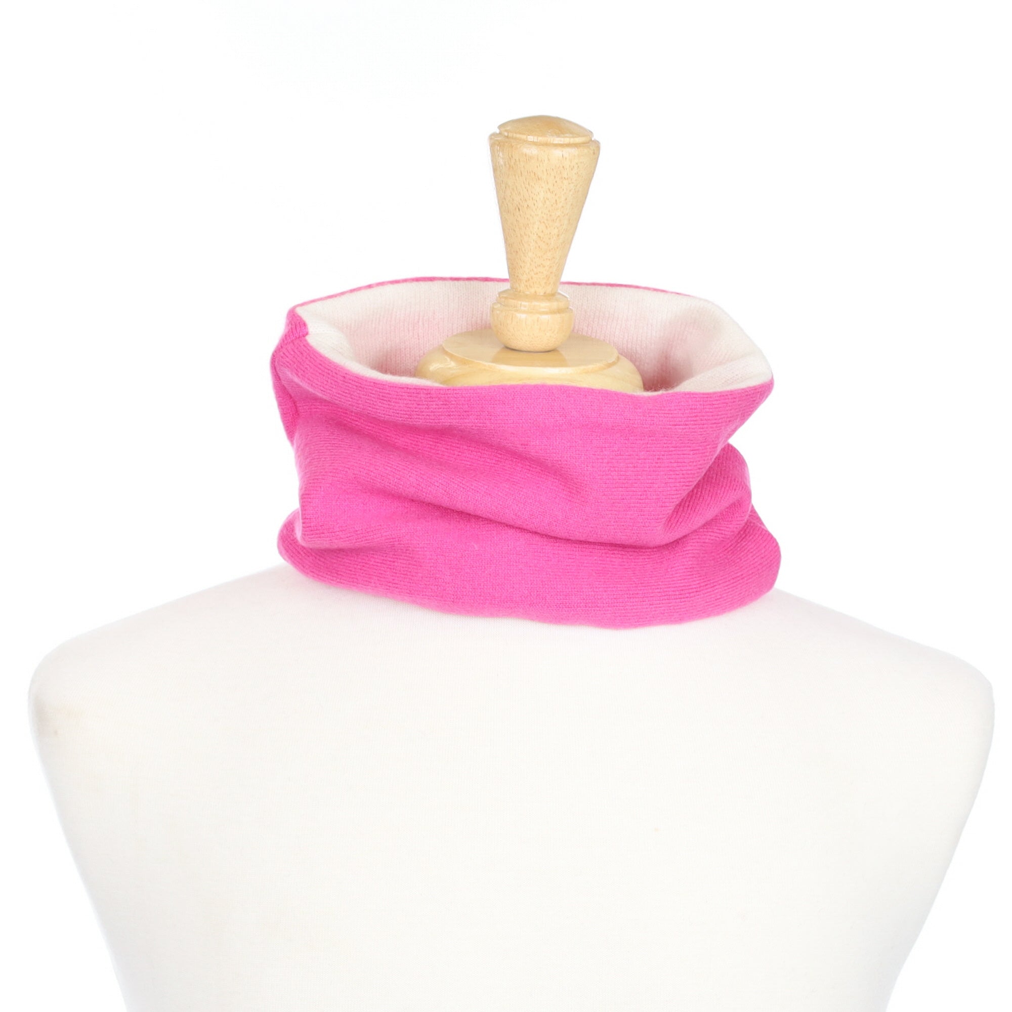 Barbie Pink and Cream Neck Warmer