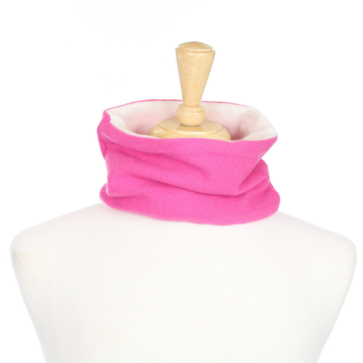 Barbie Pink and Cream Neck Warmer