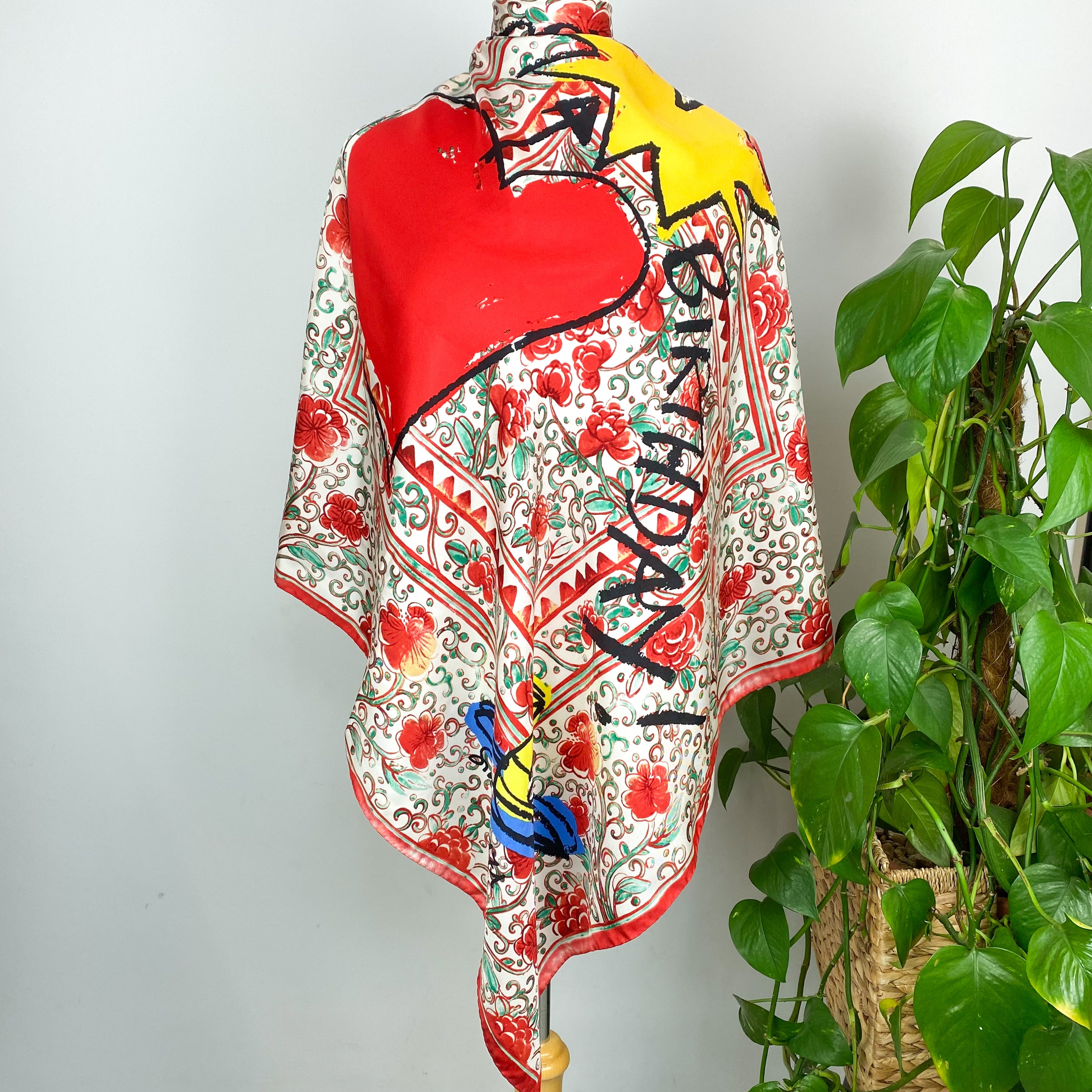Stunning Vivienne Westwood Designer Silk Scarf