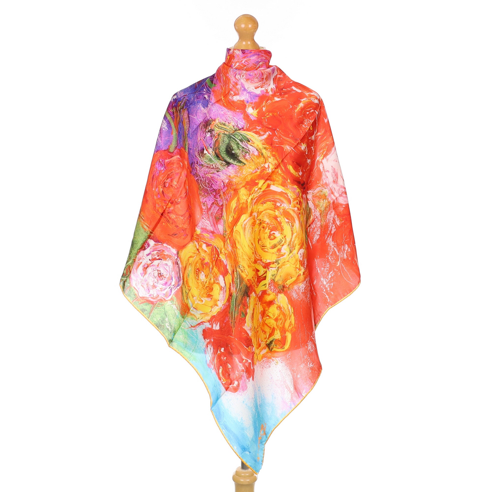 Brand New Boxed Aspinal Silk Scarf