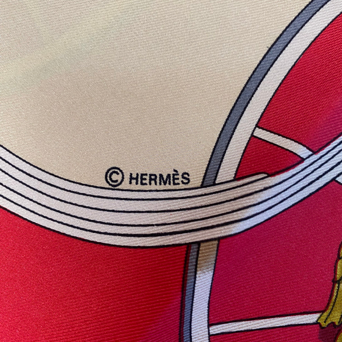 Immaculate Hermès Springs Silk Scarf