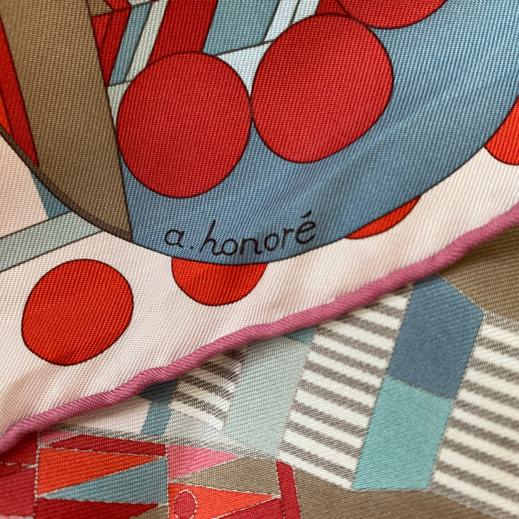 Hermès Les Ailes de la Soie Silk Scarf Quite Rare