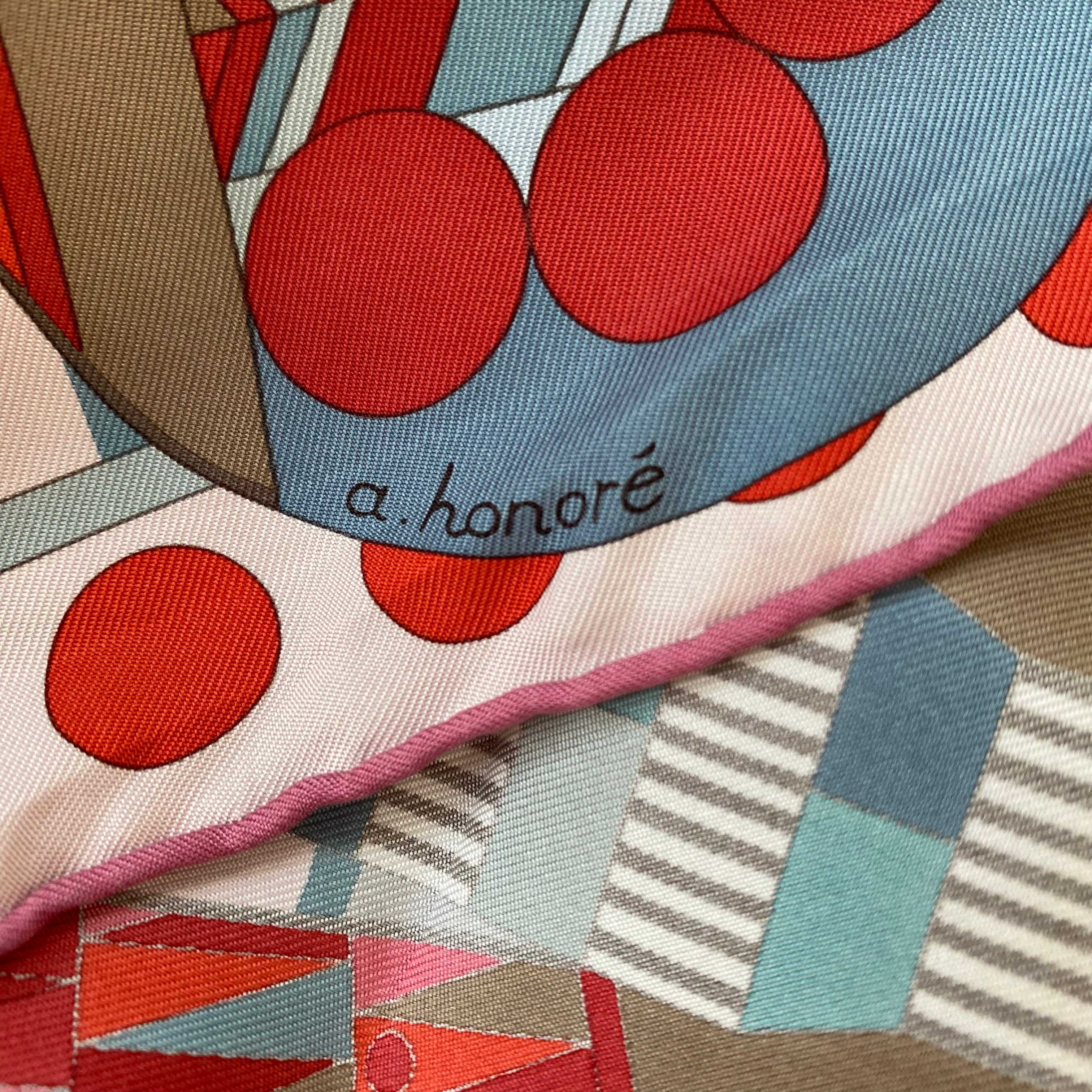 Hermès Les Ailes de la Soie Silk Scarf Quite Rare