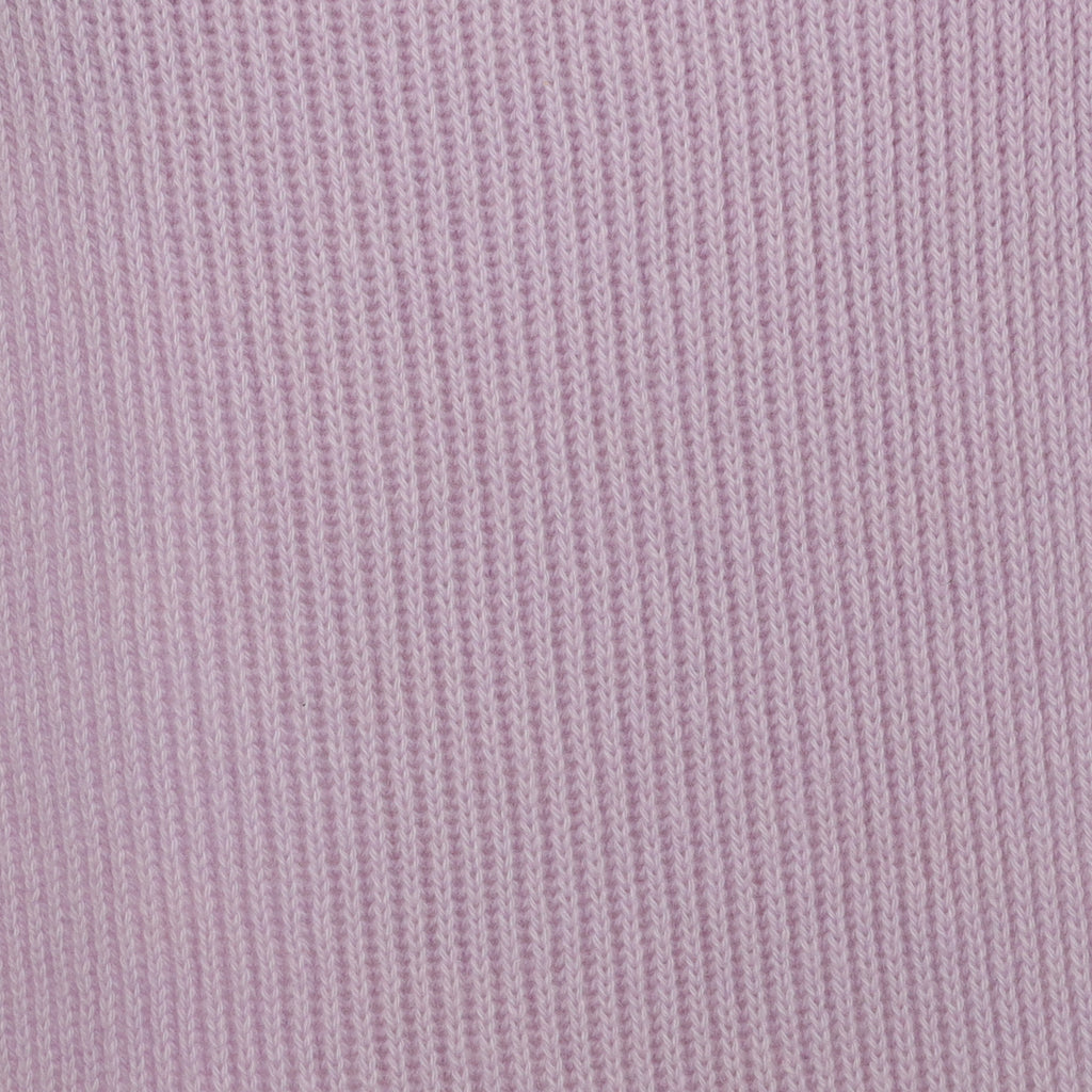 Brand New Scottish Pale Lavender Rib Cashmere Scarf