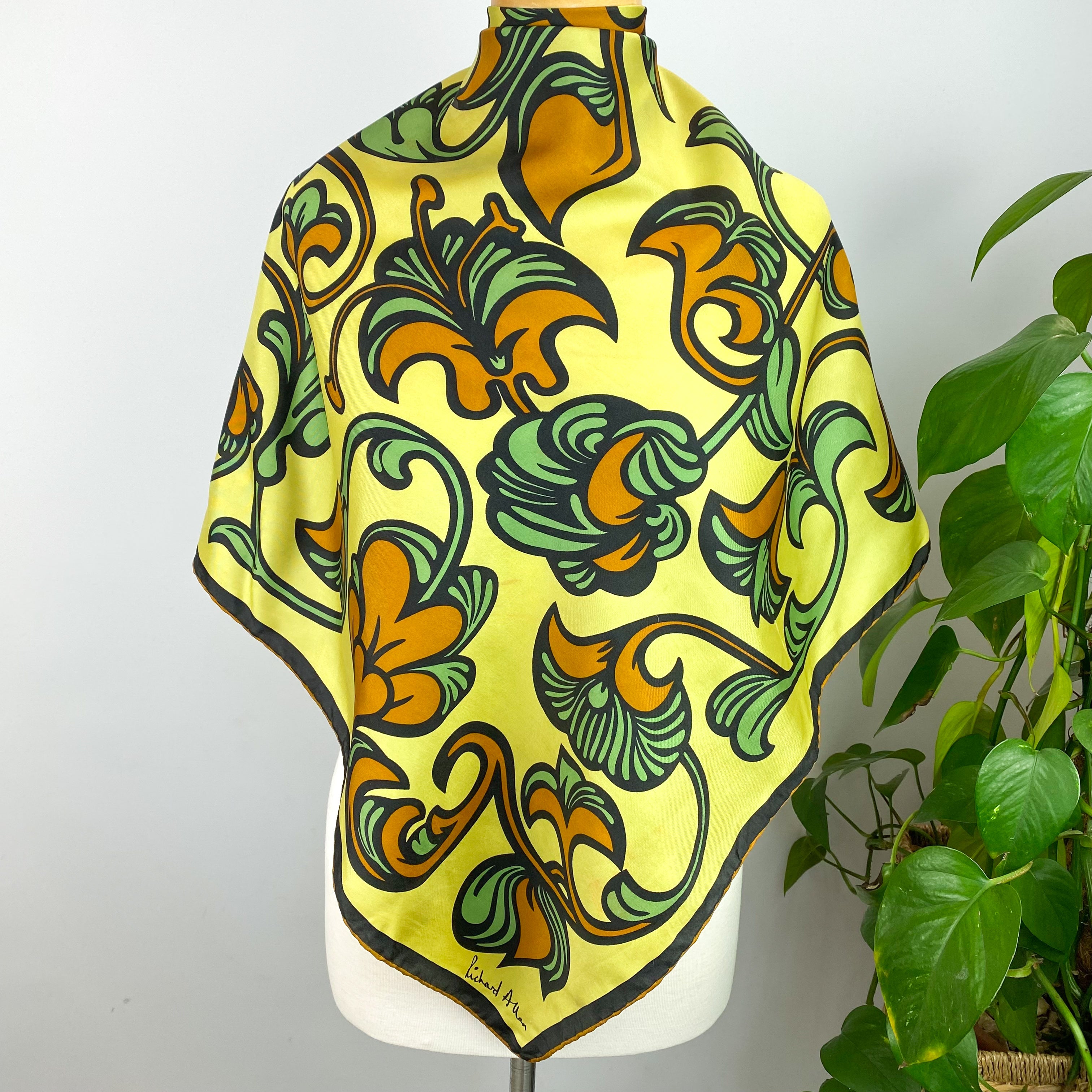 Richard Allan Silk Scarf