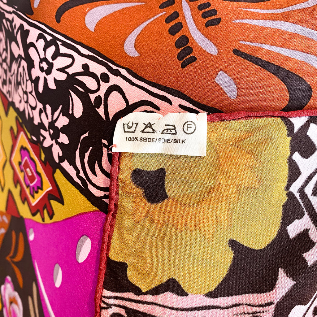 Christian Fischbacher Vintage Silk Scarf