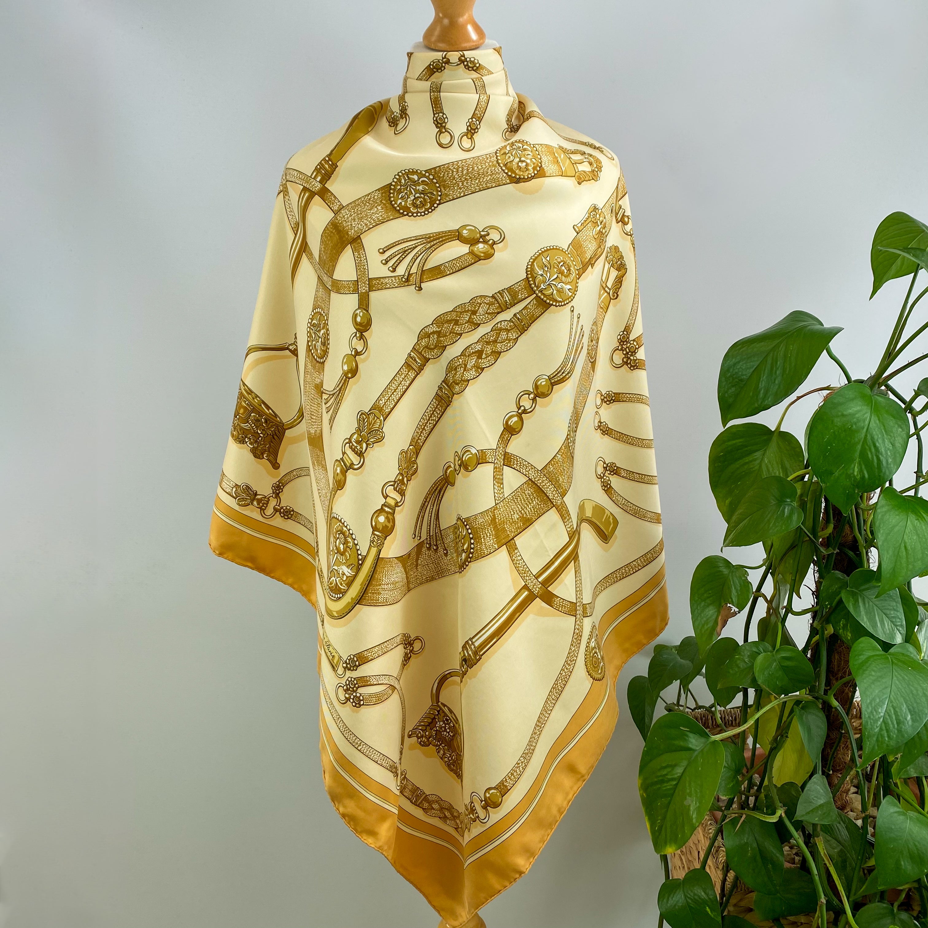 Hermès Gaucho Silk Scarf