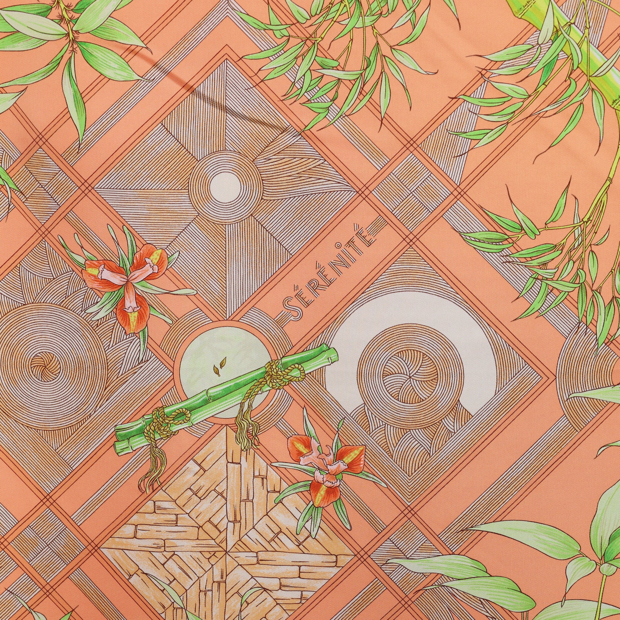 Hermès Sérénité Silk Scarf