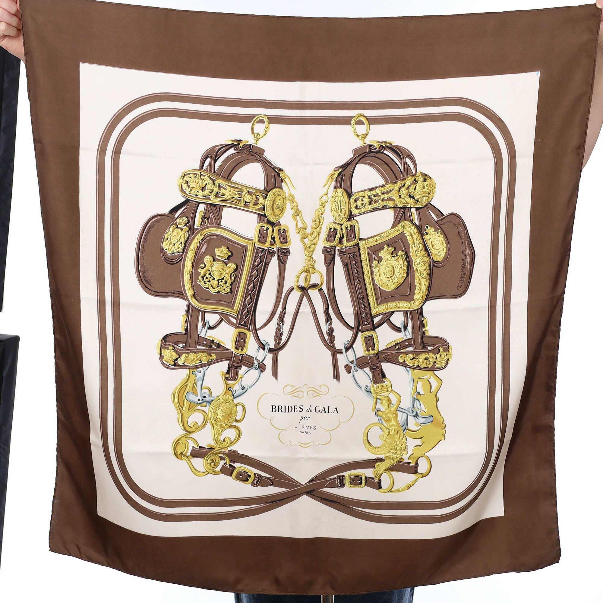 Hermès Brides de Gala Silk Scarf