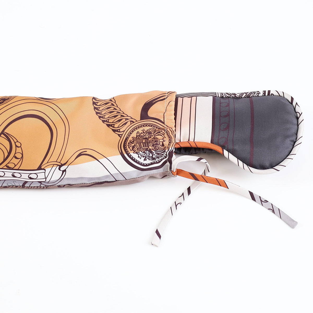 Brand New Boxed Hermès Silk Eye Mask