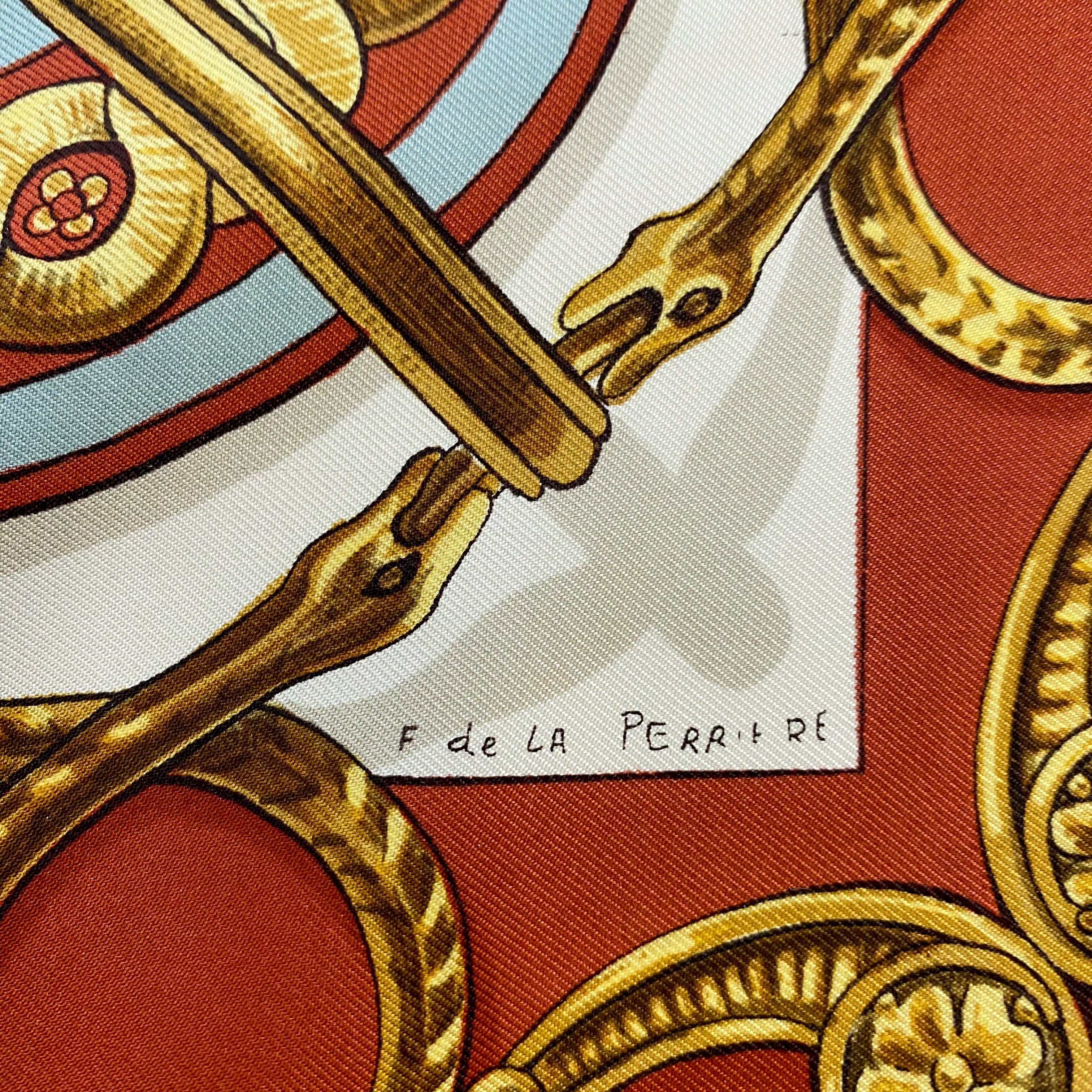 Hermès Bride De Cour Silk Scarf