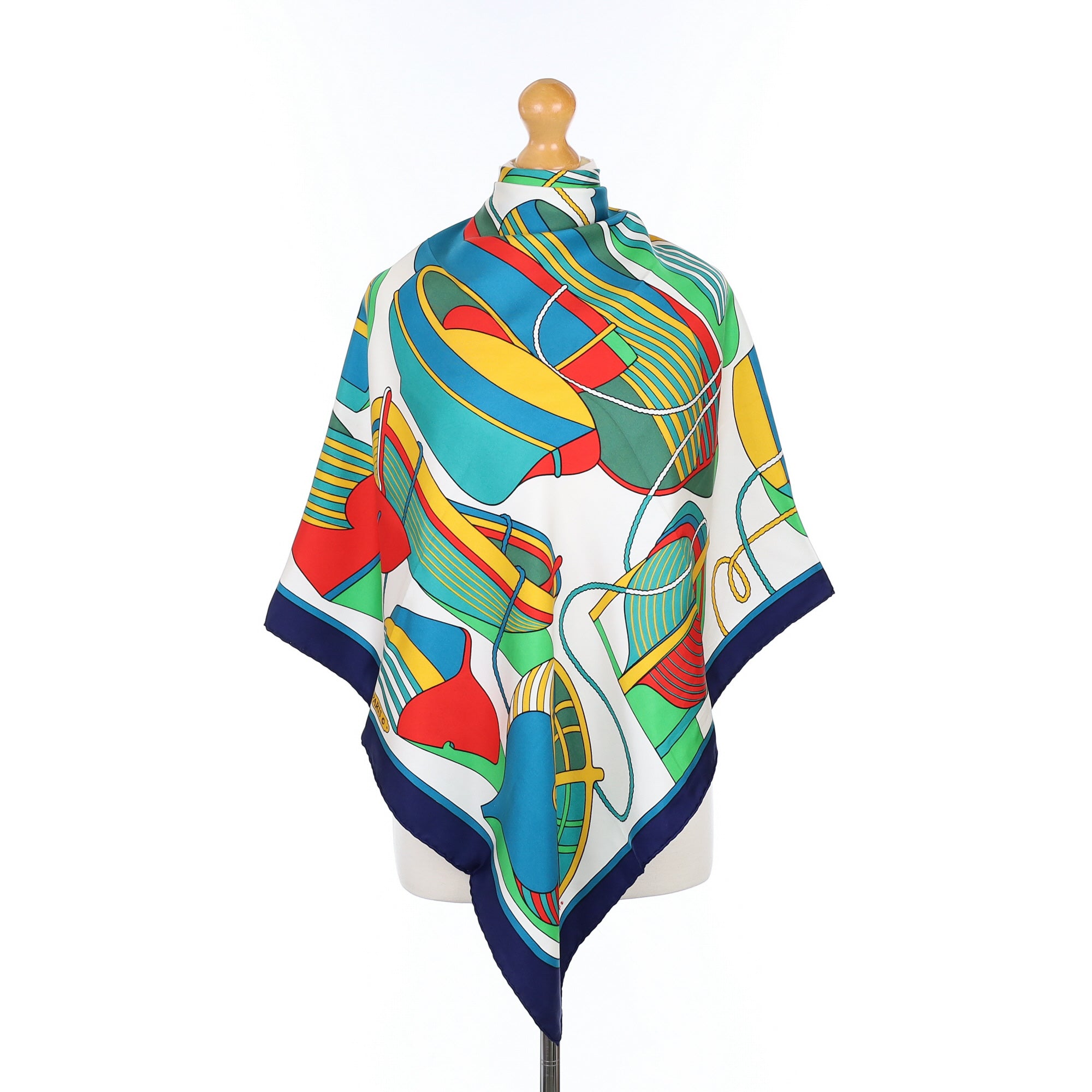 Hermès Thalassa Silk Scarf Quite Rare