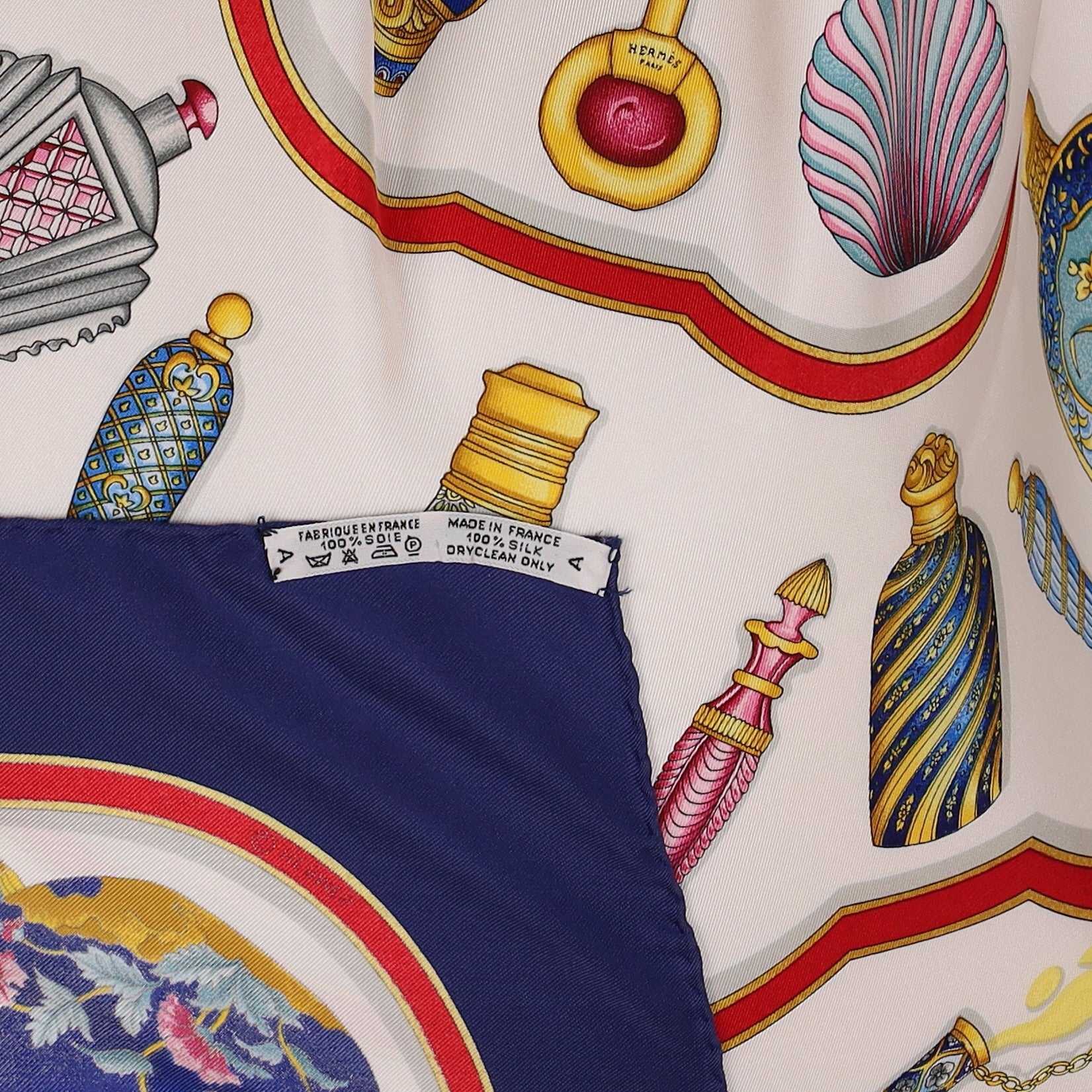 Hermès Qu ‘Importe le Flacon Silk Scarf