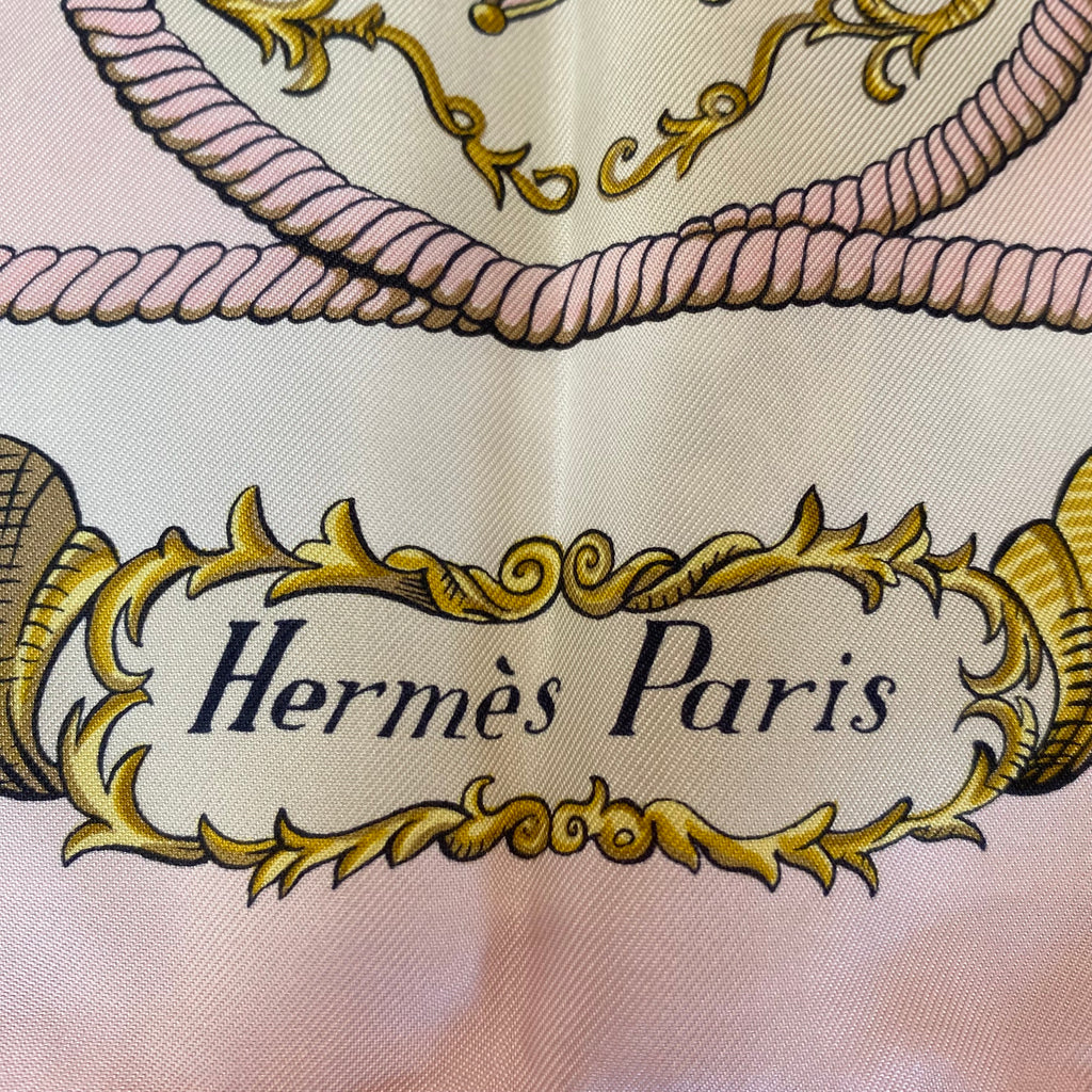 Hermès Lvdovicvs Magnus Silk Scarf