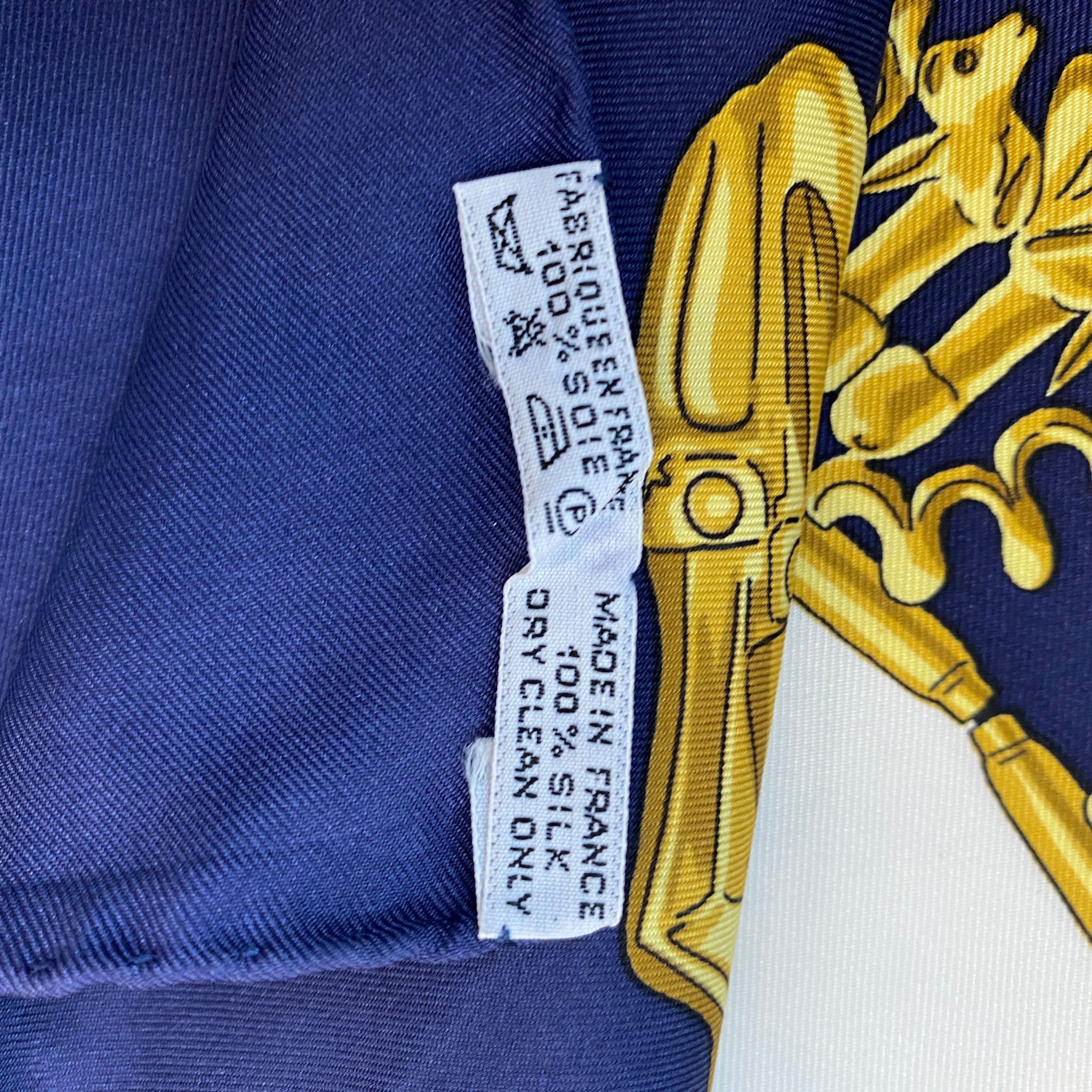 Les Cavaliers D’or Silk Scarf