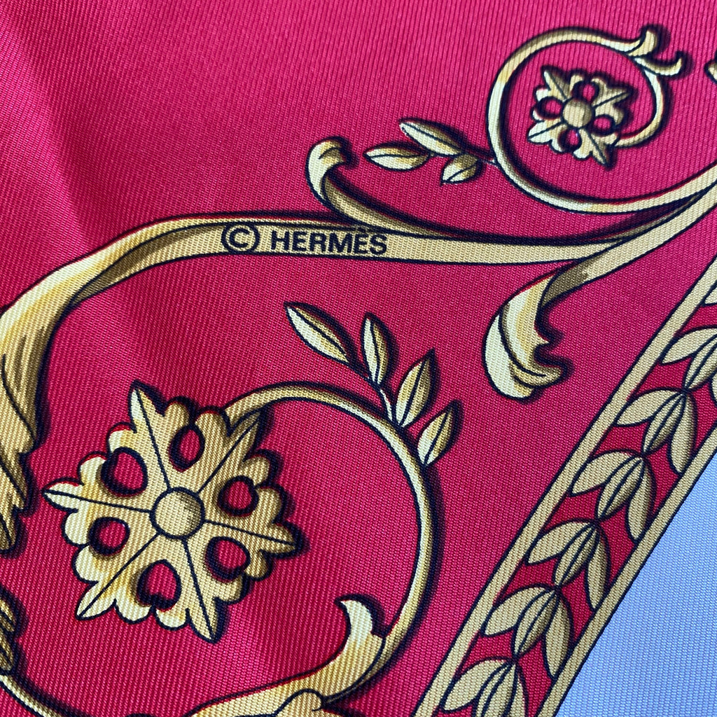 Hermès La Promenade de Longchamps Silk Scarf