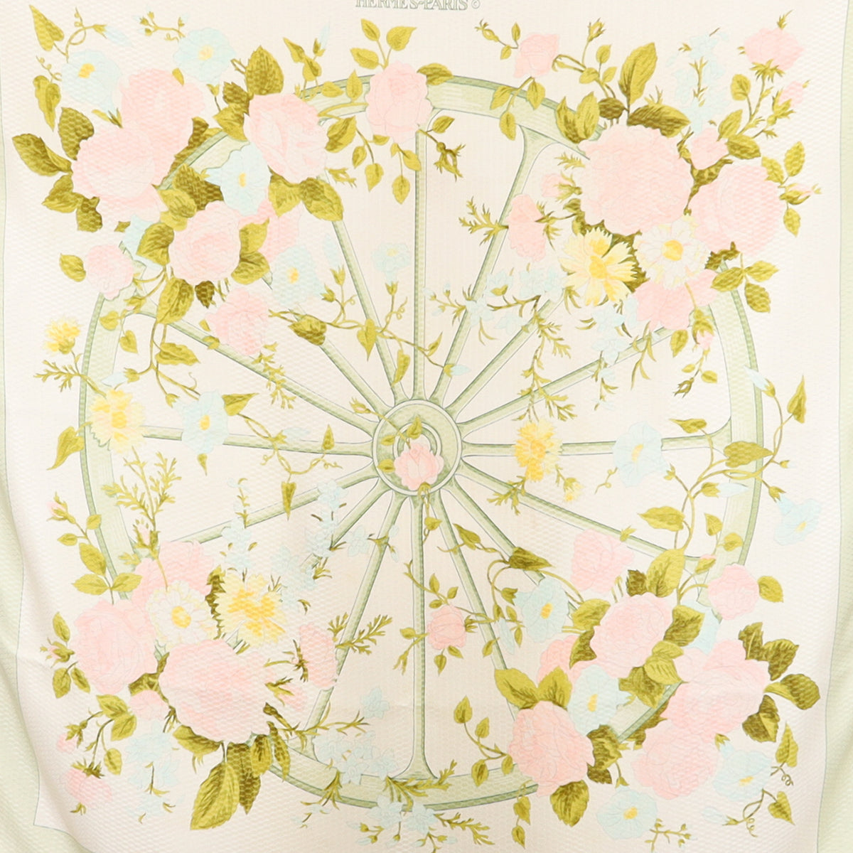 Hermès Romantique Vintage Silk Scarf