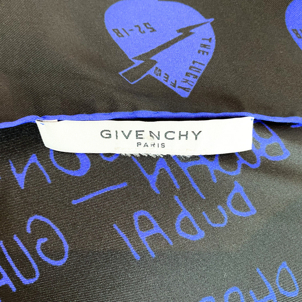 Immaculate Givenchy Designer Silk Scarf