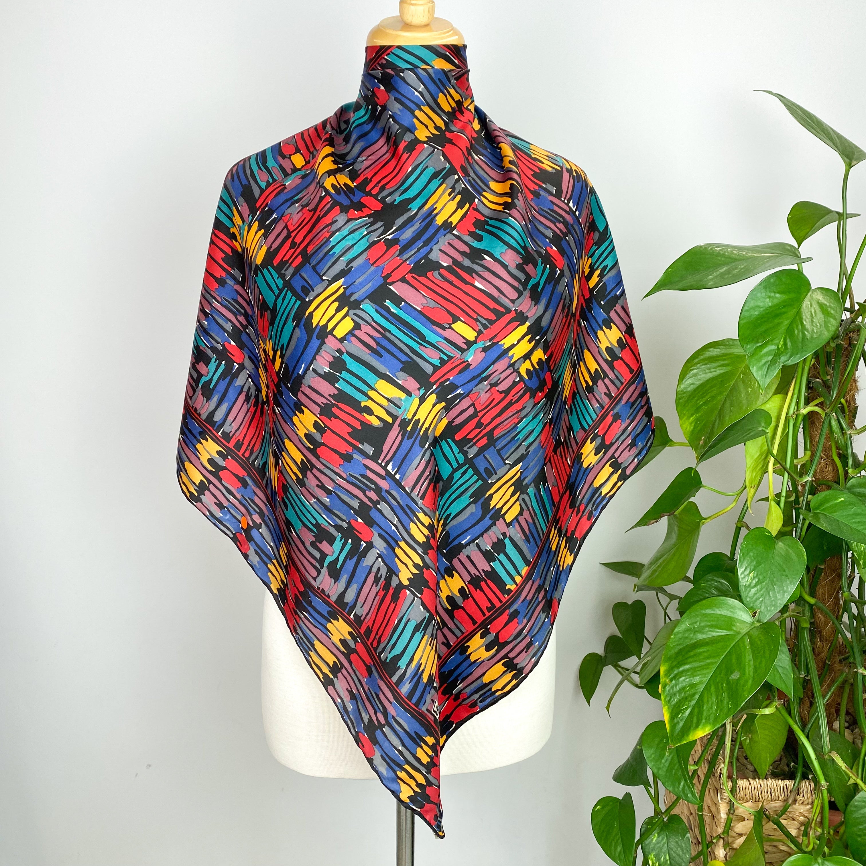 Colourful Liberty Vintage Silk Scarf