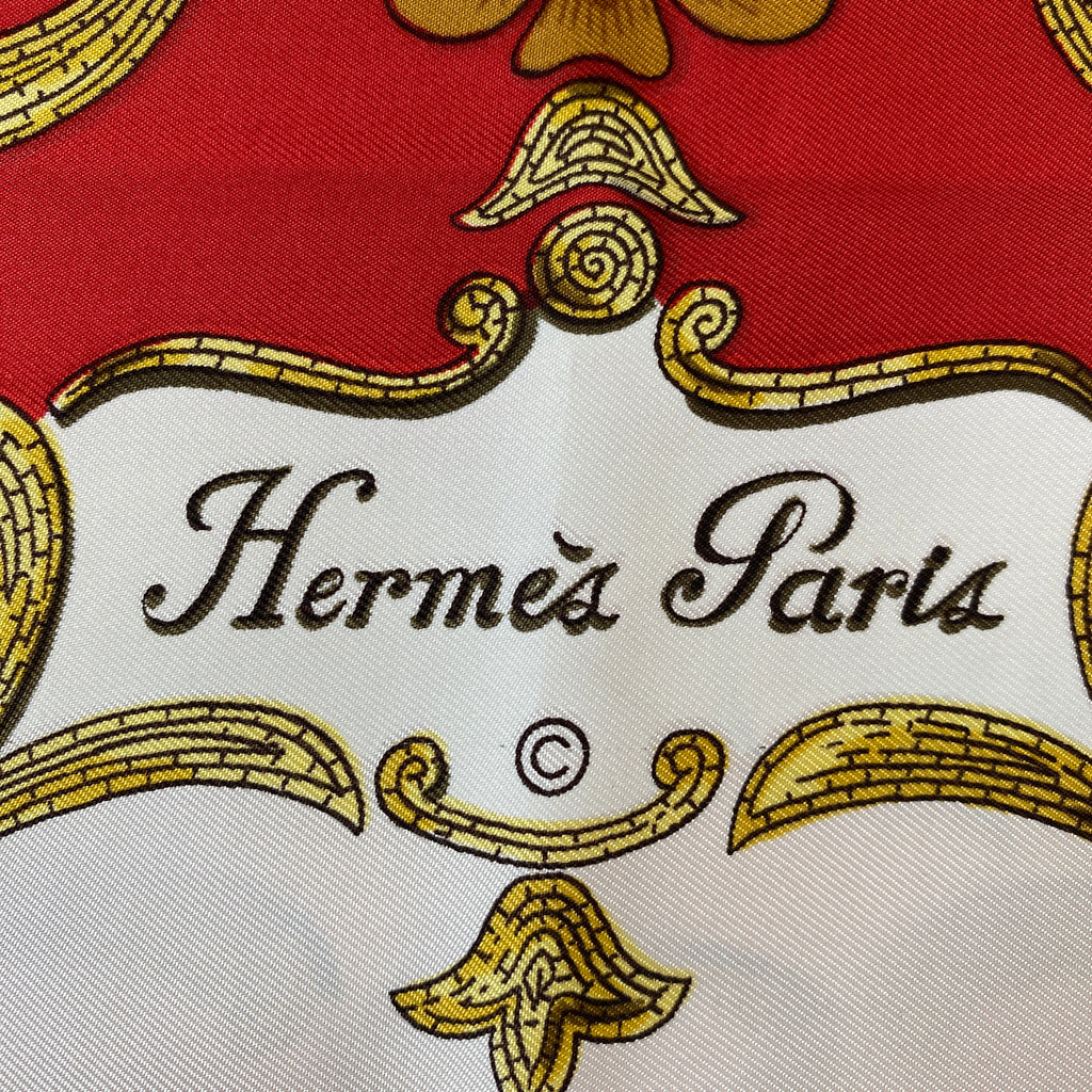 Hermès Cheval Turc Silk Scarf