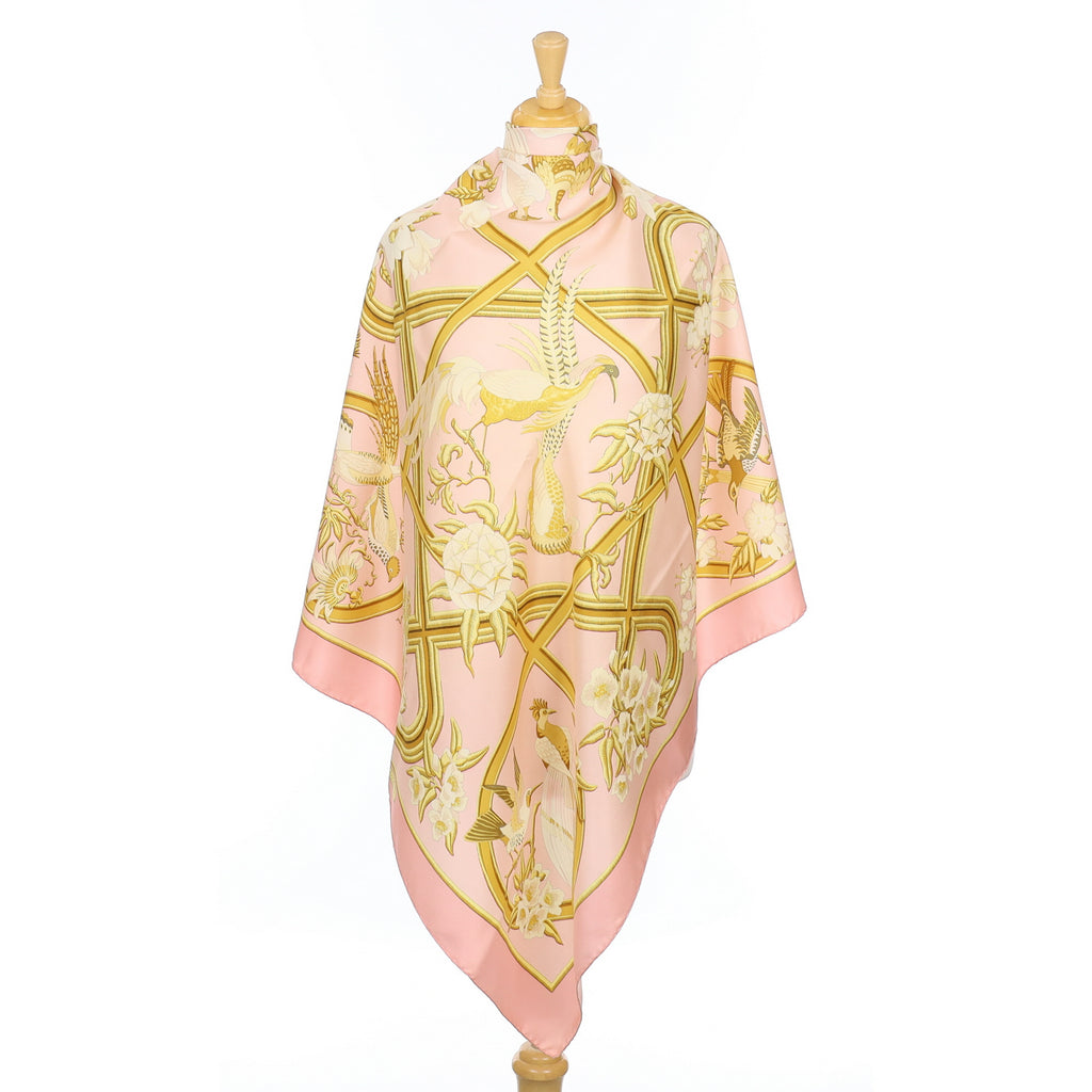 Hermès Caraibes Silk Scarf