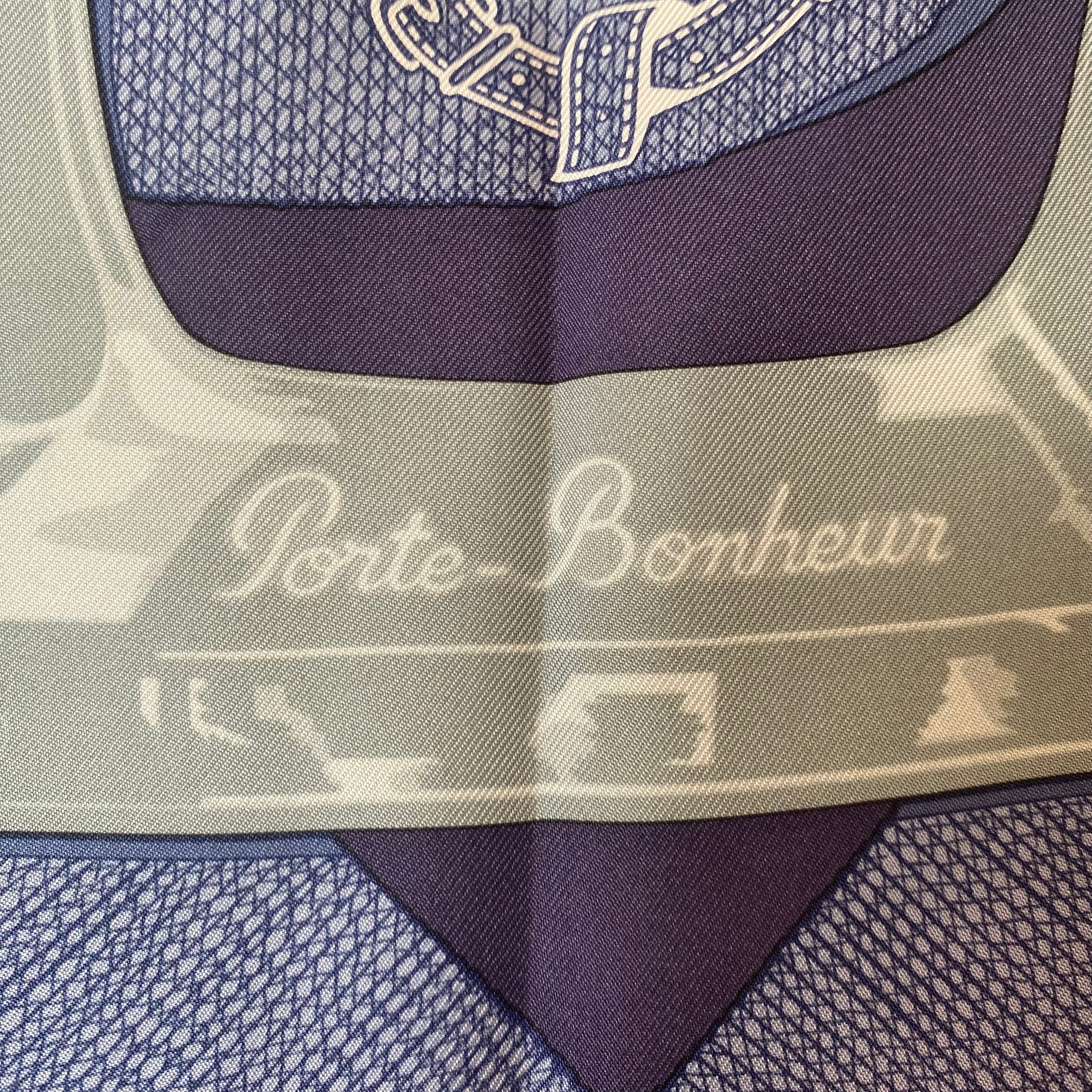 Hermes Porte Bonheur Silk Scarf Quite Rare
