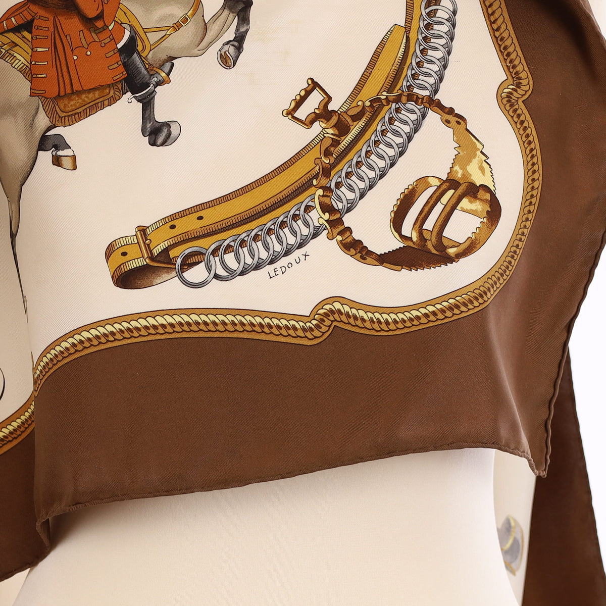 Hermès Reprise Silk Scarf