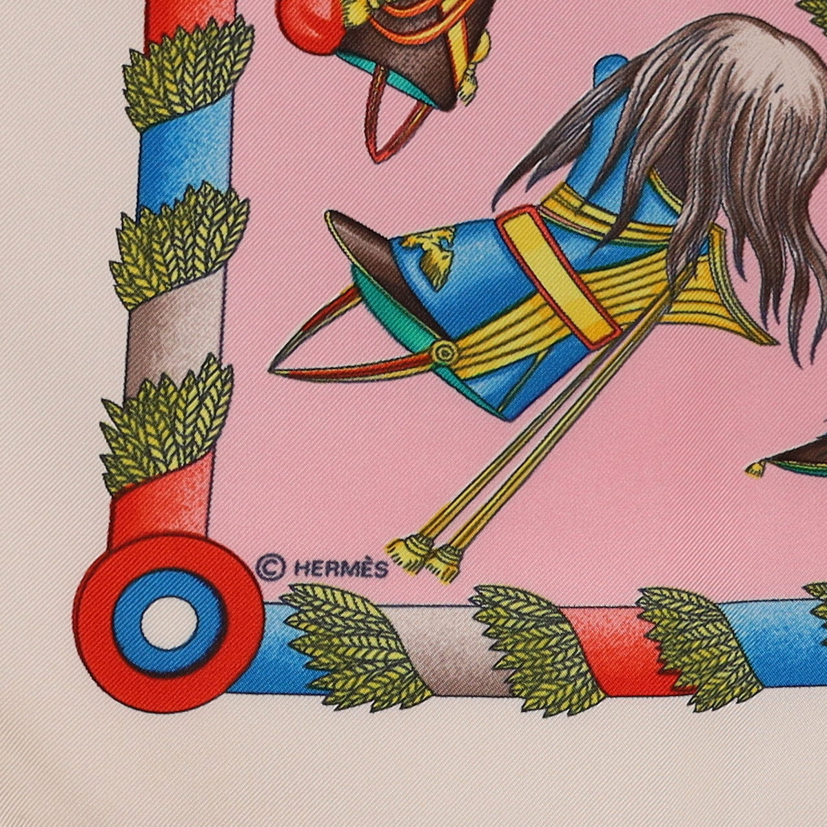 Hermès L’Armée Impériale Russe Silk Scarf
