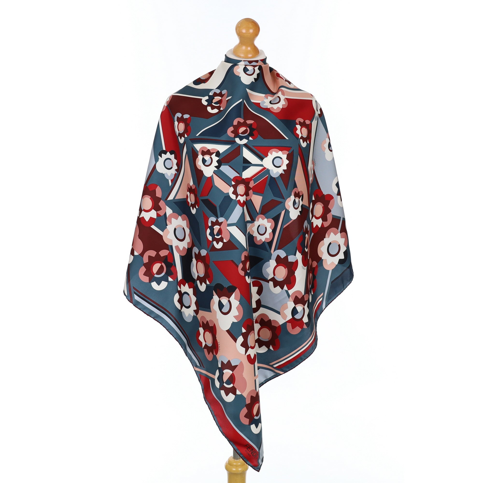 Brand New Boxed Fendi Silk Scarf
