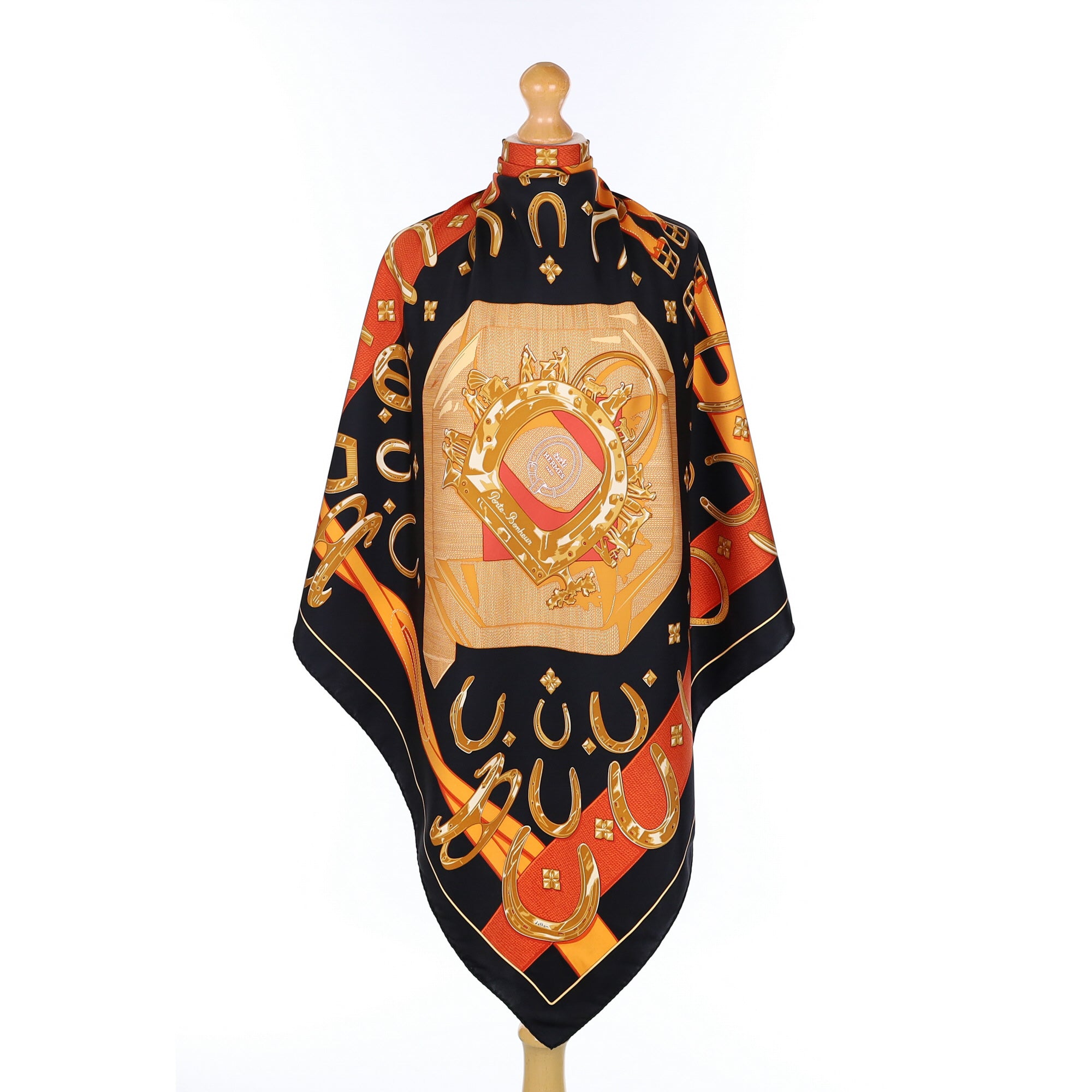 Hermès Porte Bonheur Silk Scarf
