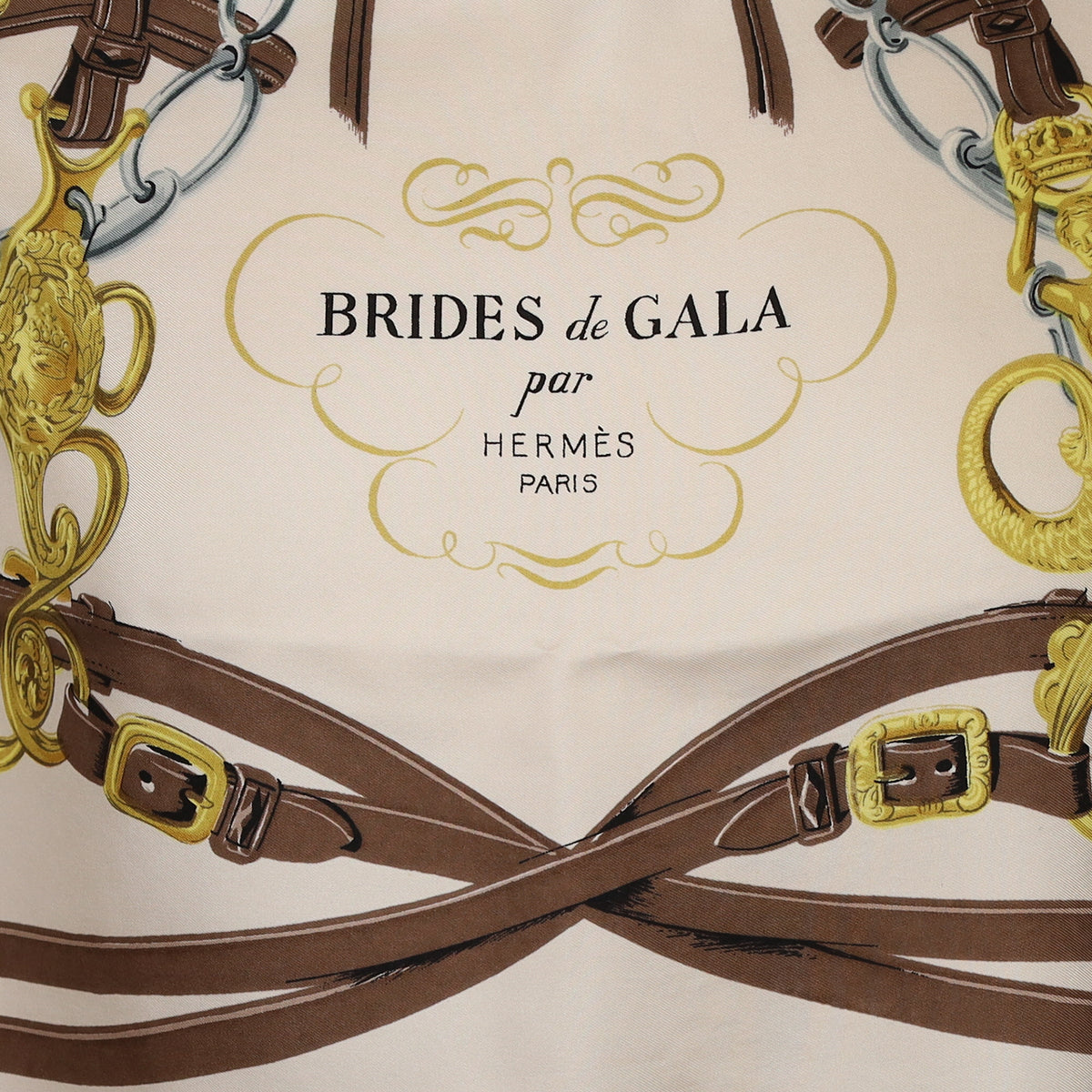 Hermès Brides de Gala Silk Scarf