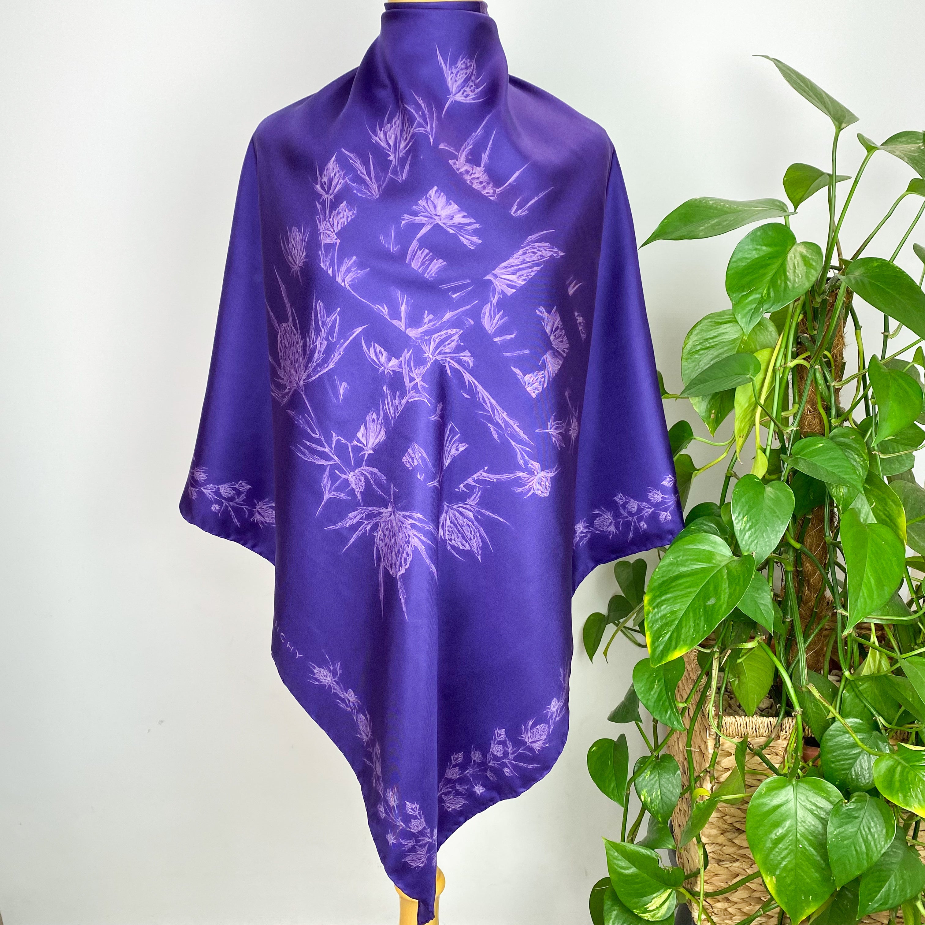 Immaculate Givenchy Designer Silk Scarf