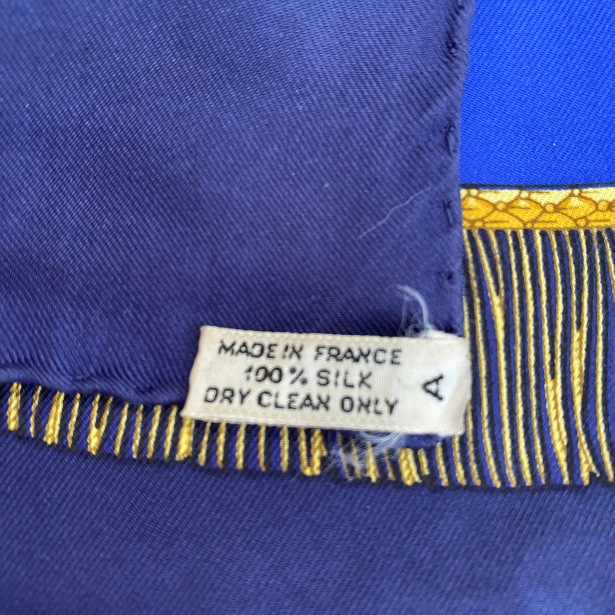 Hermès Poste Et Cavalerie Silk Scarf