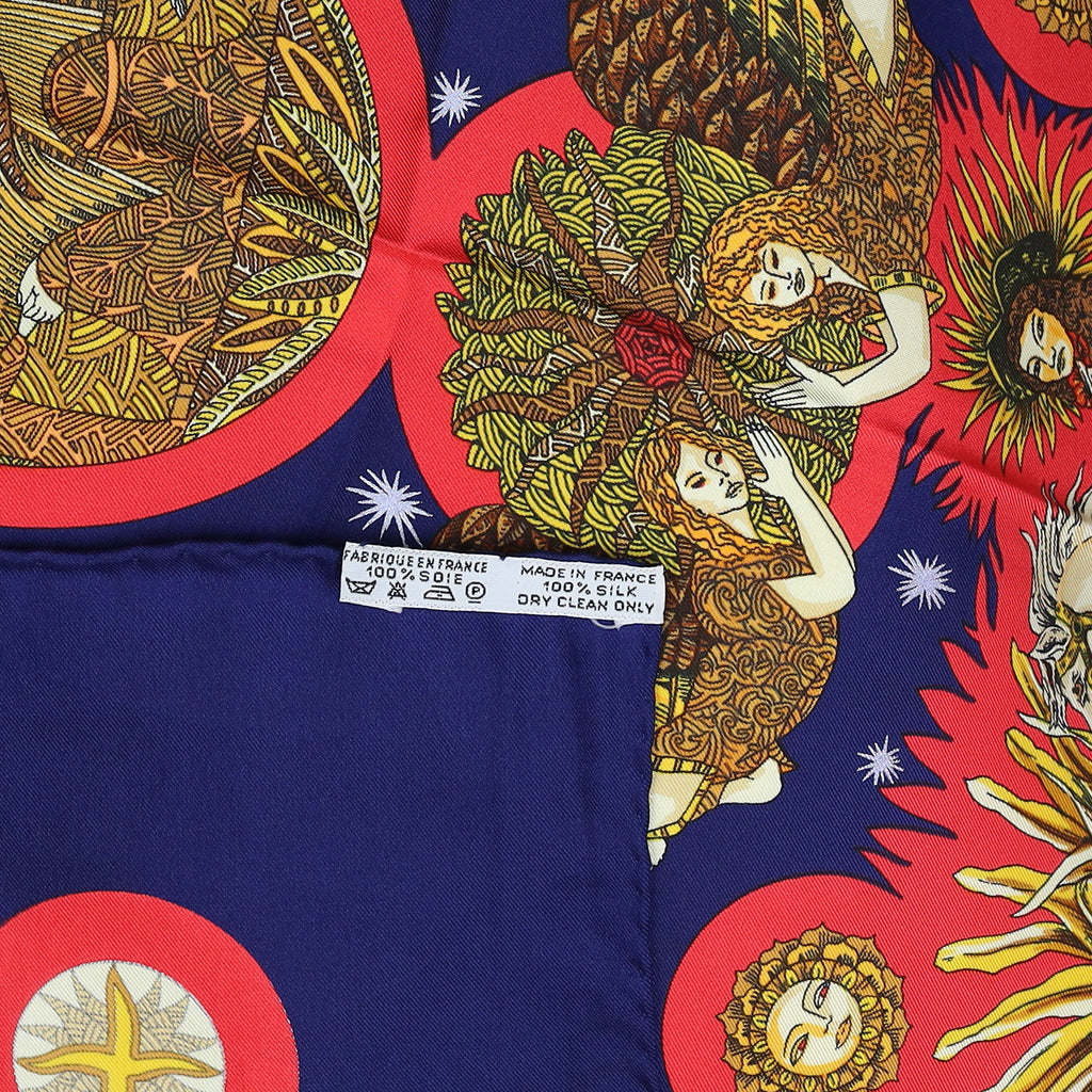 Hermès Le Roy Soleil Silk Scarf